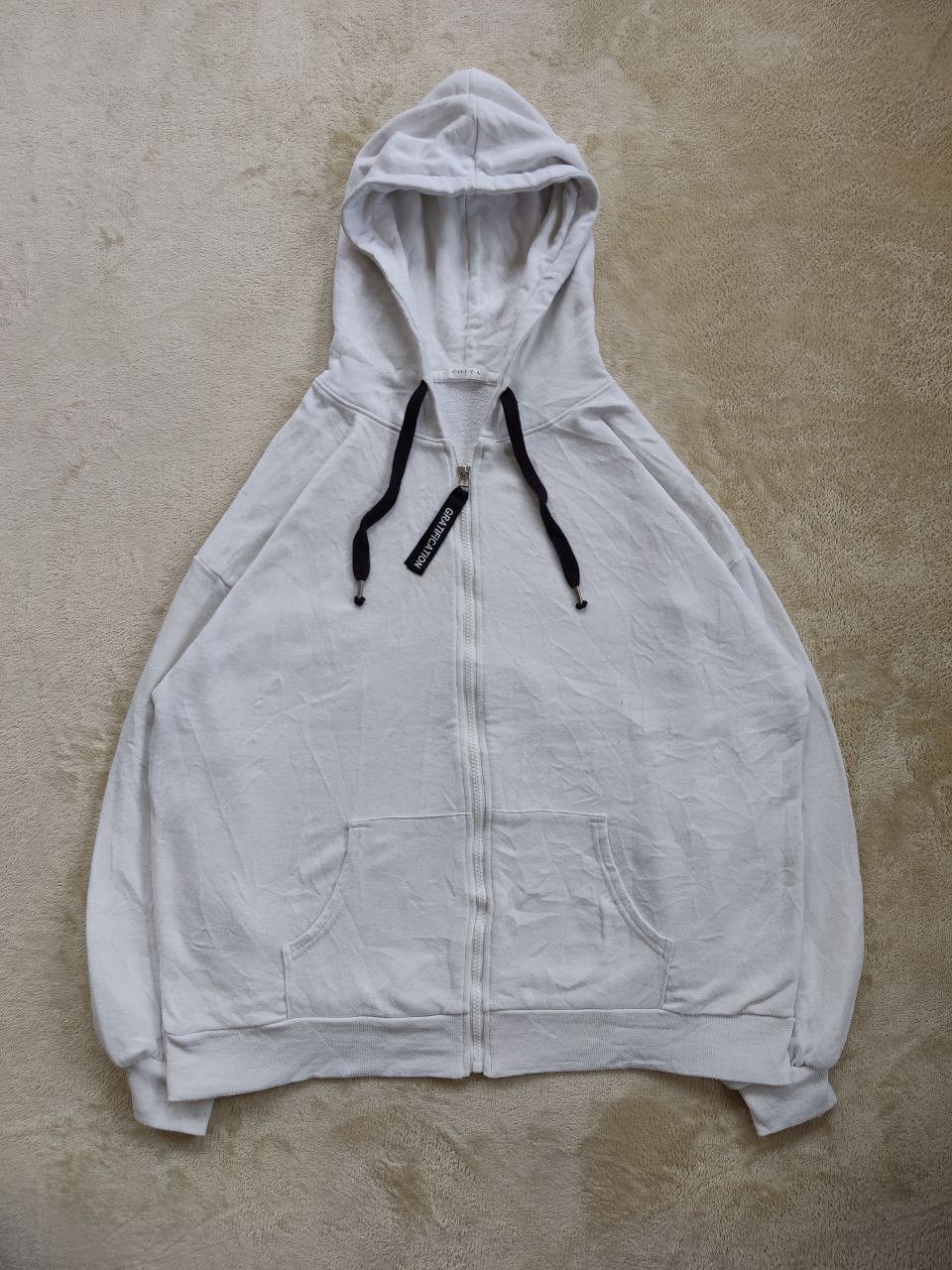 Archival Clothing - COLZA GRATIFICATION Japan Brand Zipper Hoodie - 3