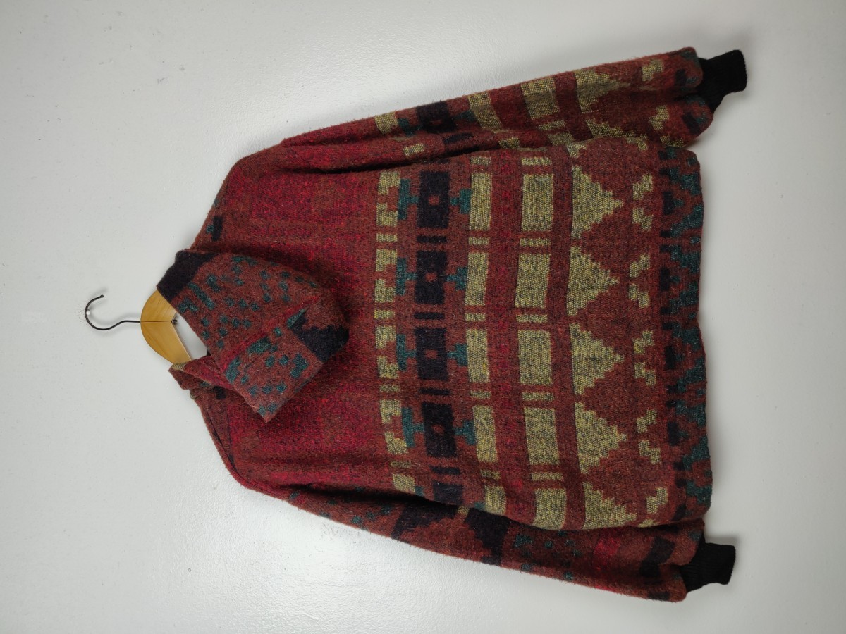 Made In Usa - Vtg Made in USA Art Hoodie Sweater Jacket Out - 8
