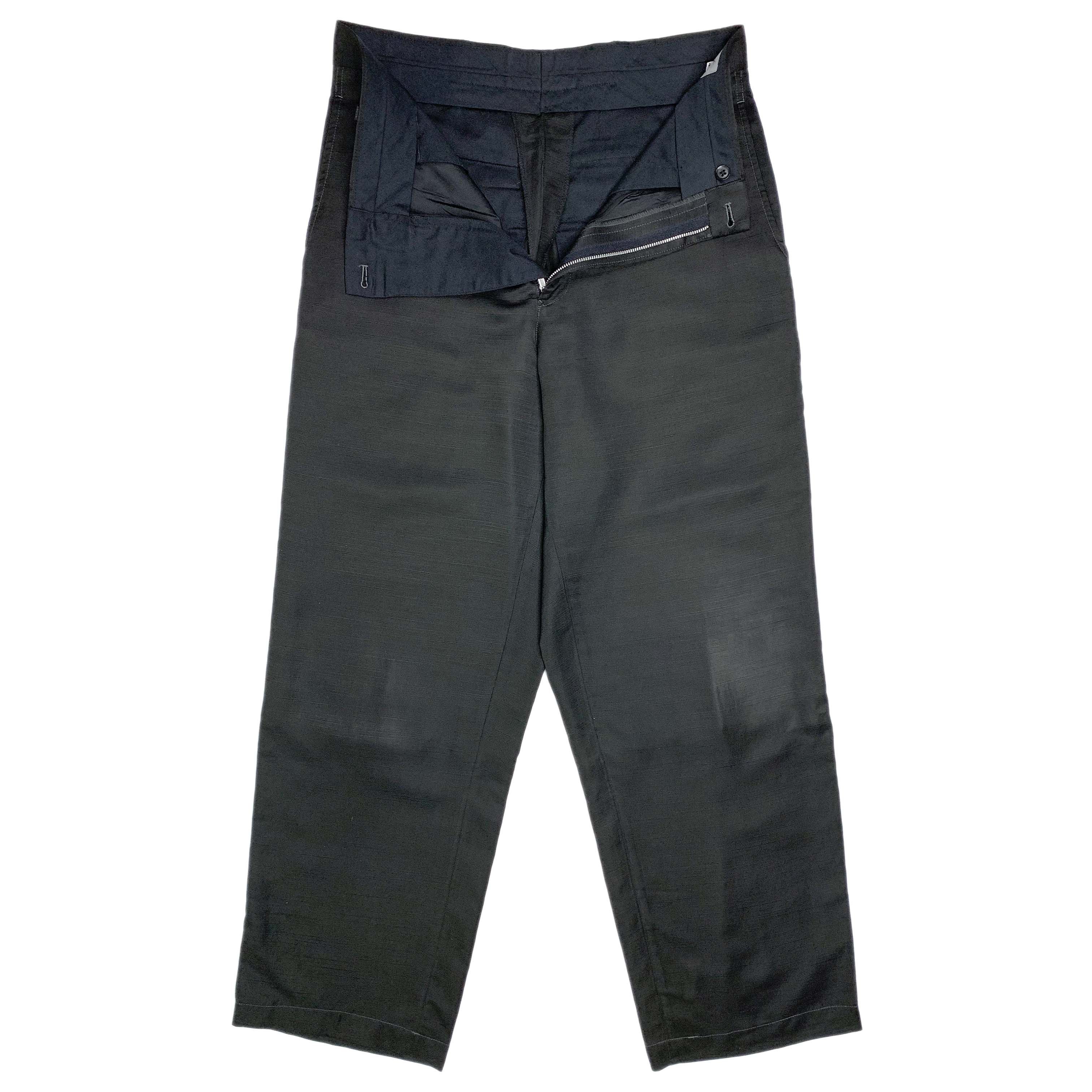 SS03 Raw Silk Pants - 2