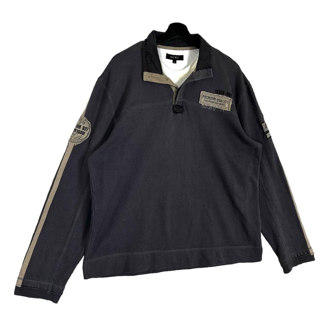 Vintage Next Polo MilitaryStyle Issue Division003 Sweatshirt - 4