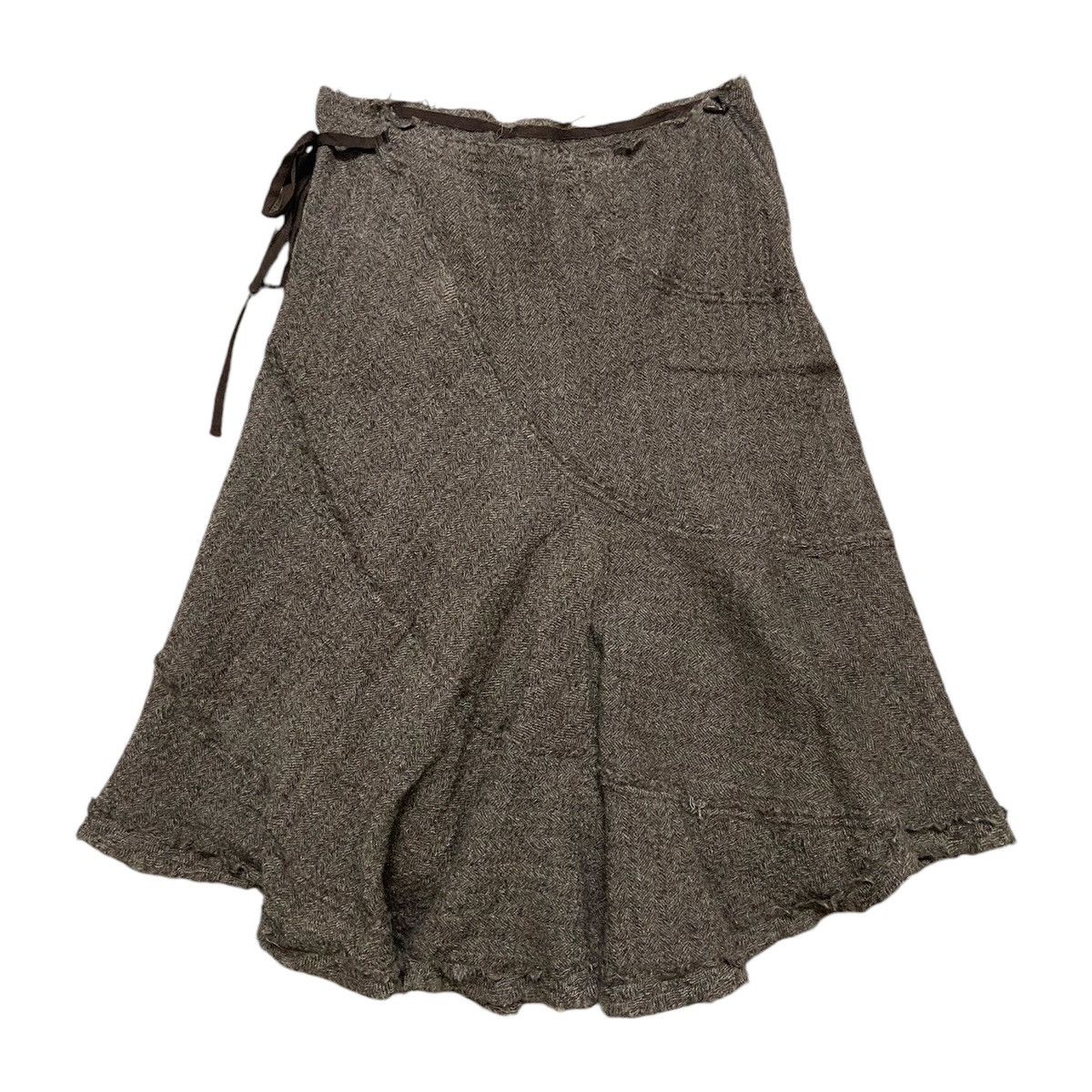 Zucca Issey Miyake Wool Wrap Skirt - 2