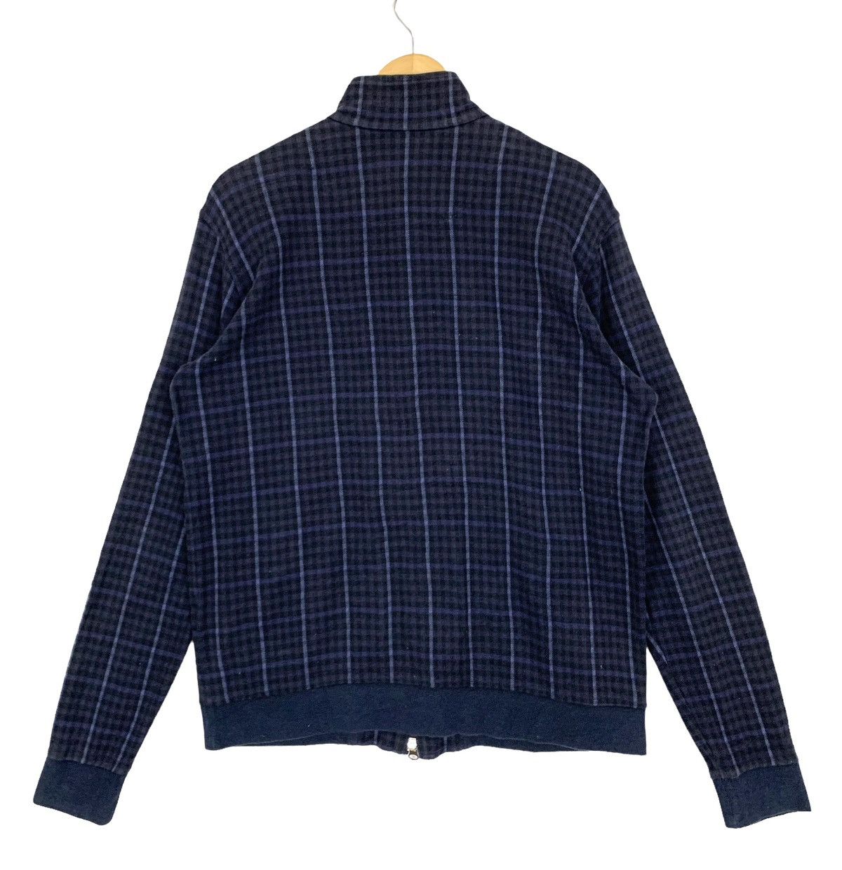 Vintage Fred Perry Japan Plaid Zipper Light Jacket - 6