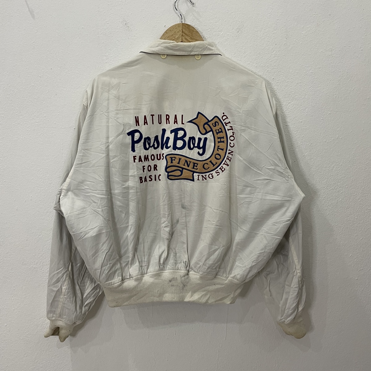 American Apparel - Vintage Posh Boy Big Logo Reversable Jacket - 11