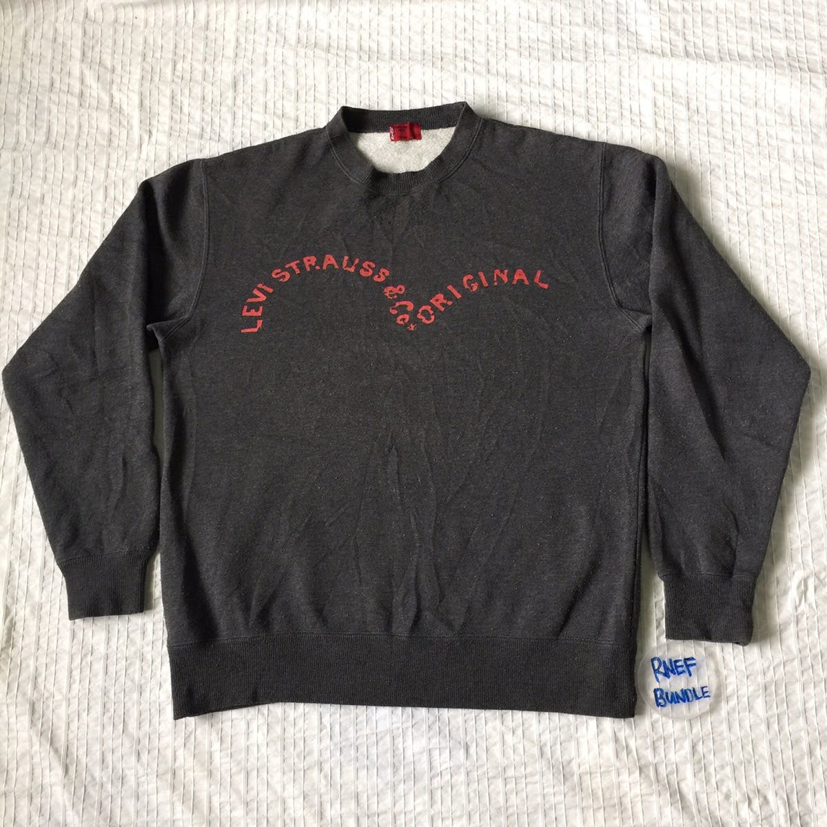 Vintage Levis Sweatshirt Levi Strauss & Co Levis Red Tab - 12