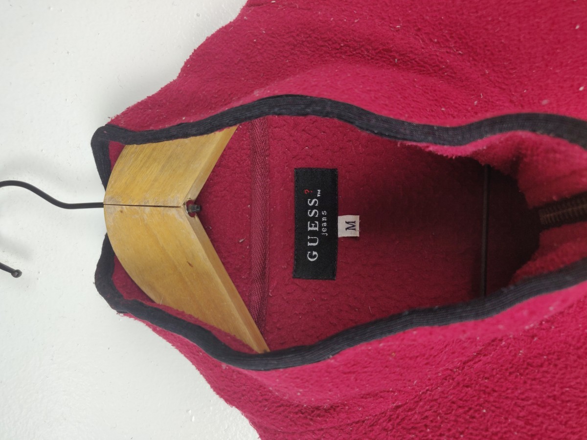 Georges Marciano - Jeans Fleece Sweater Zipper Jacket - 8