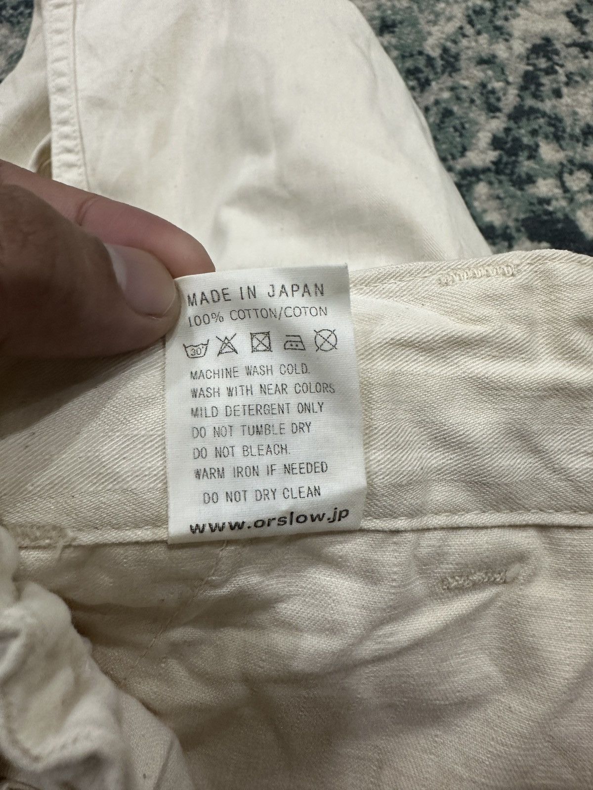 Orslow French Work Pants Made In Japan - 5