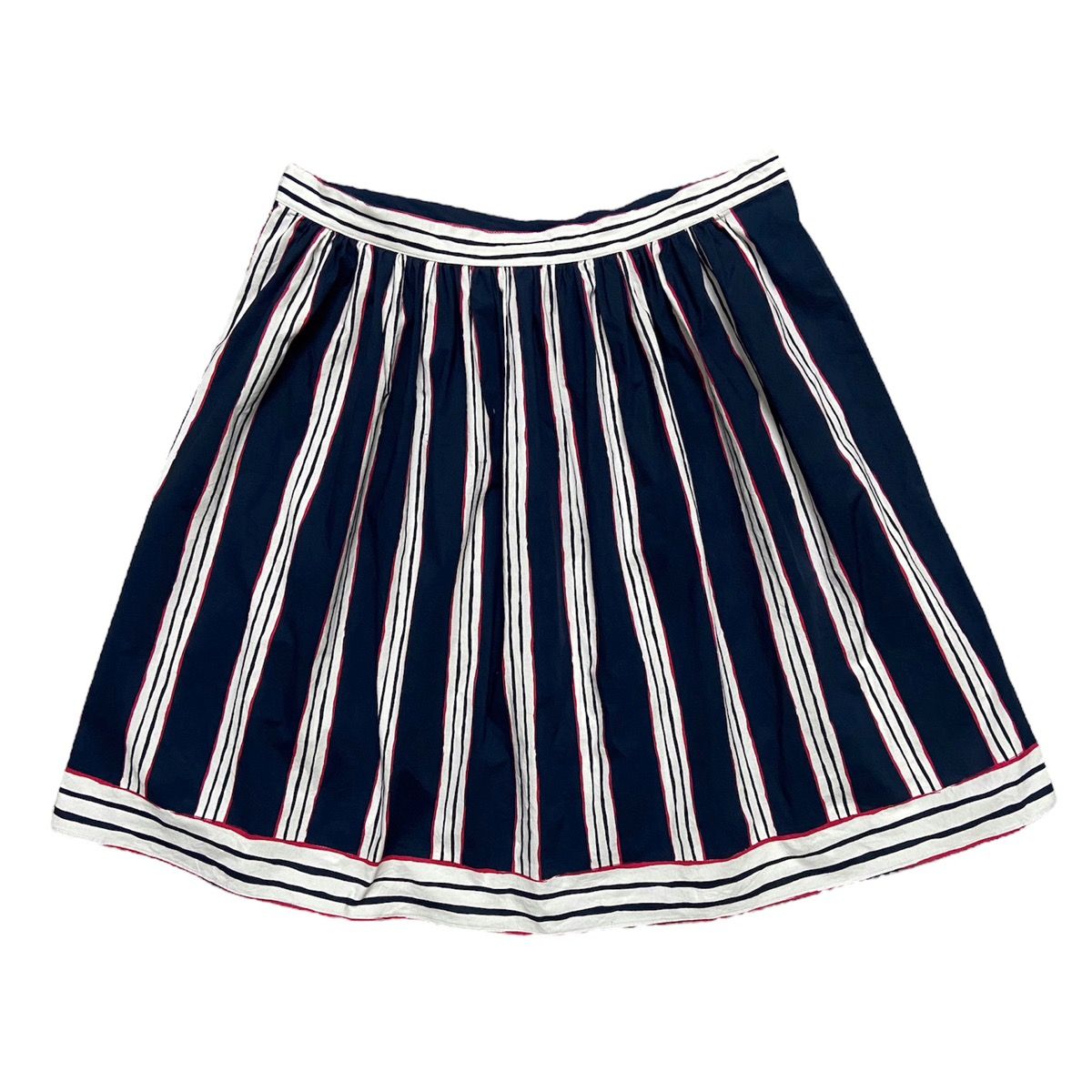 Moschino Boutique Striped Midi Skirt - 1