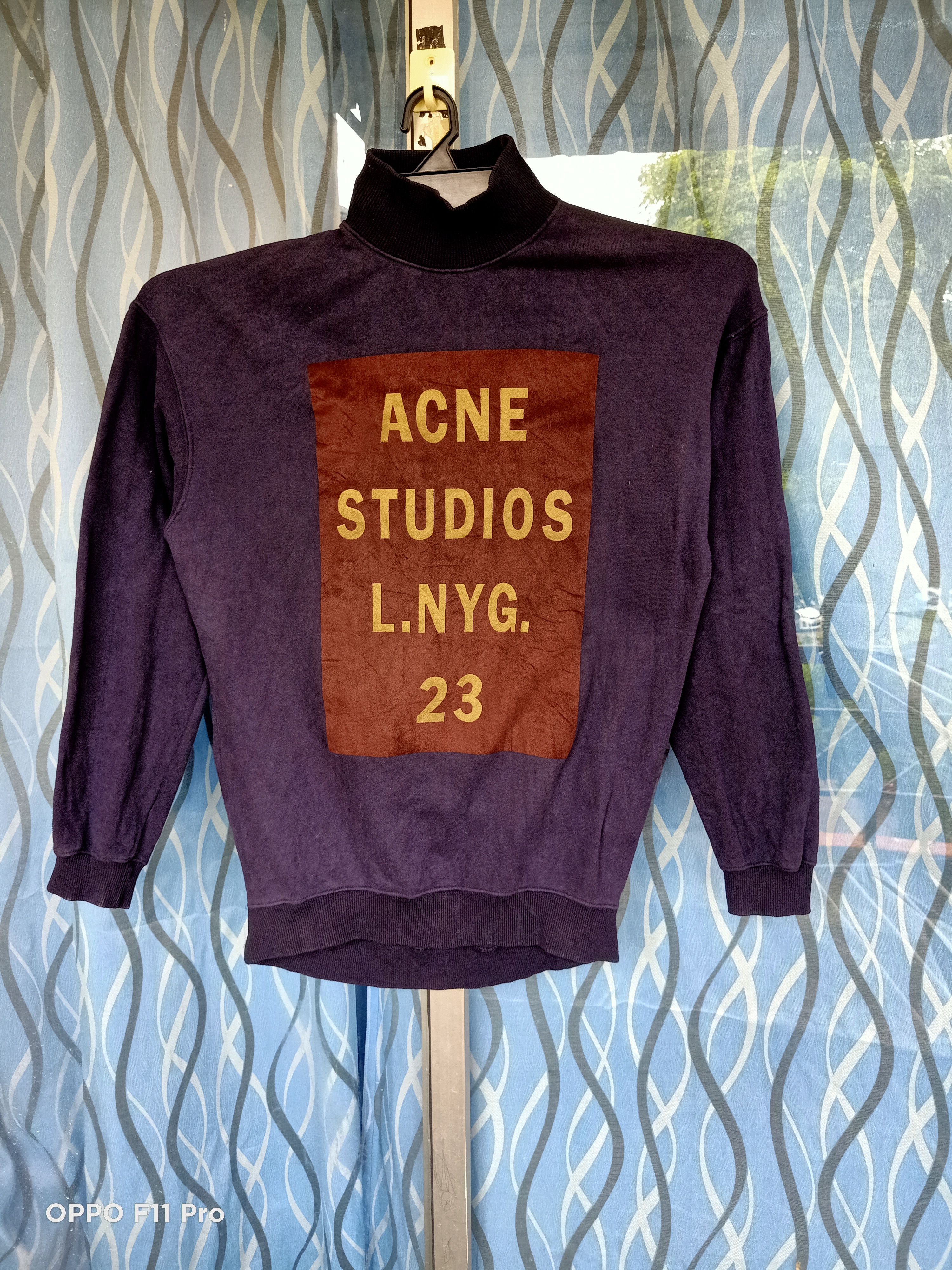 Japanese Brand - Acne Studios Inspired Turtle neck Jumper - 2