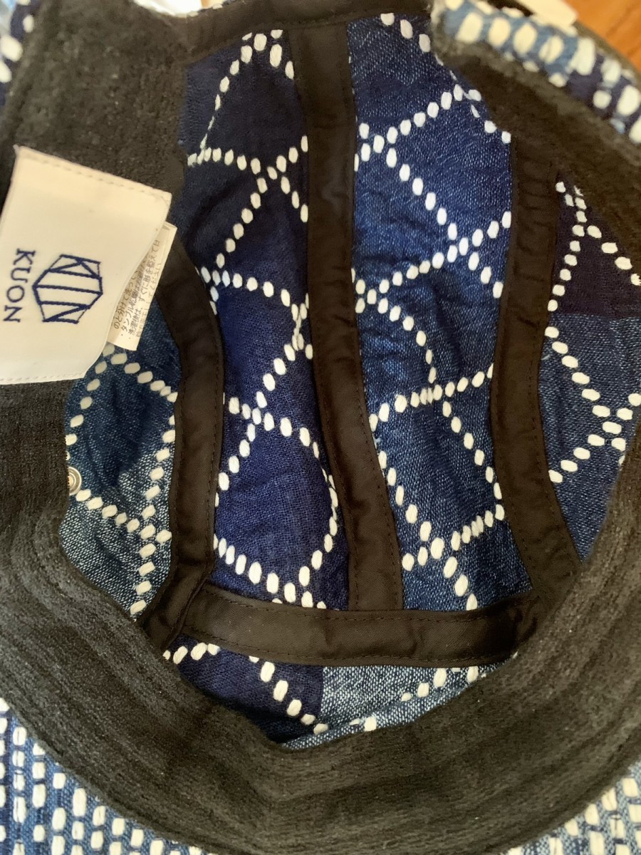 Kuon - 5 Panel Sashiko Hat - 8