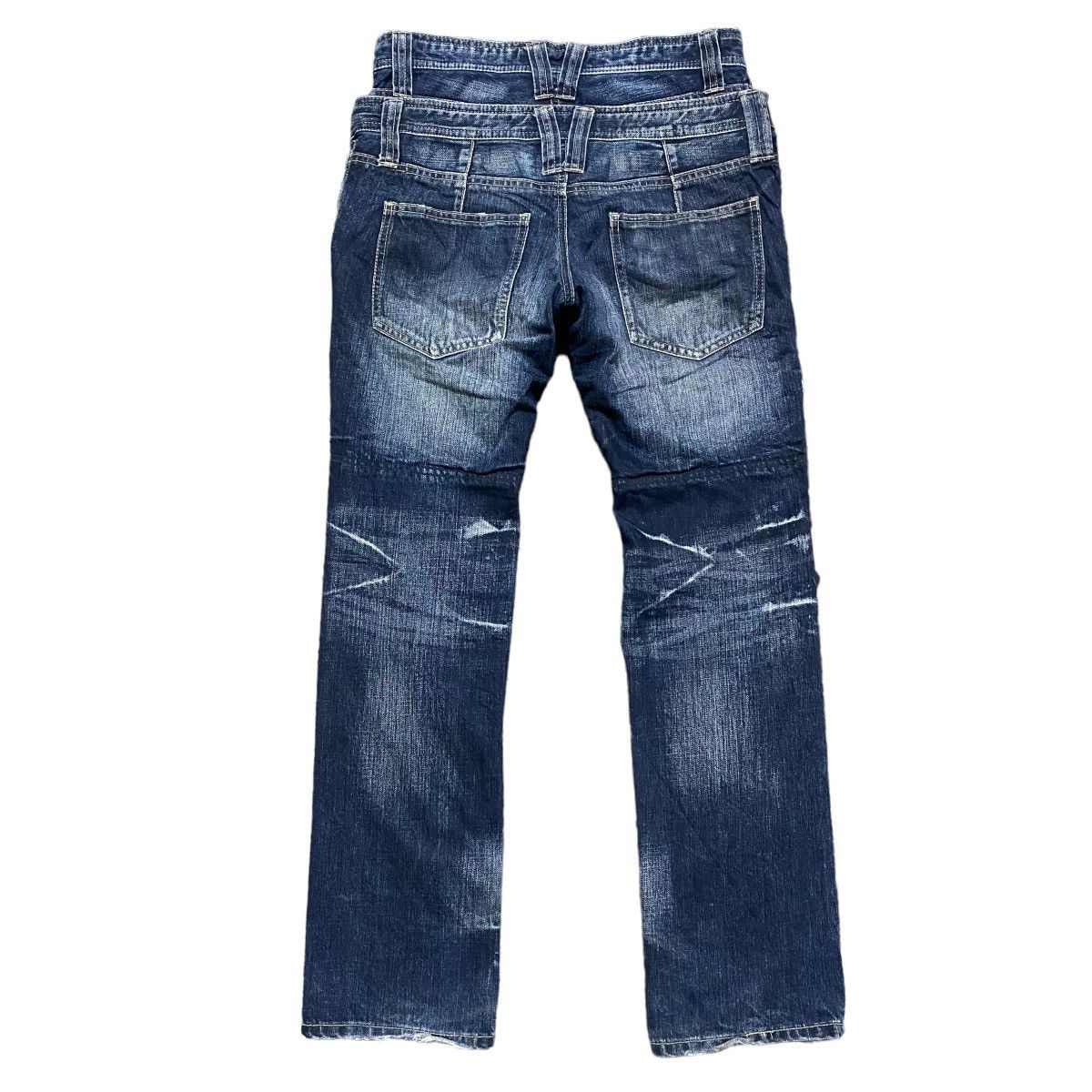 Japanese Brand - PPFM Denim Double Waist Jeans - 2