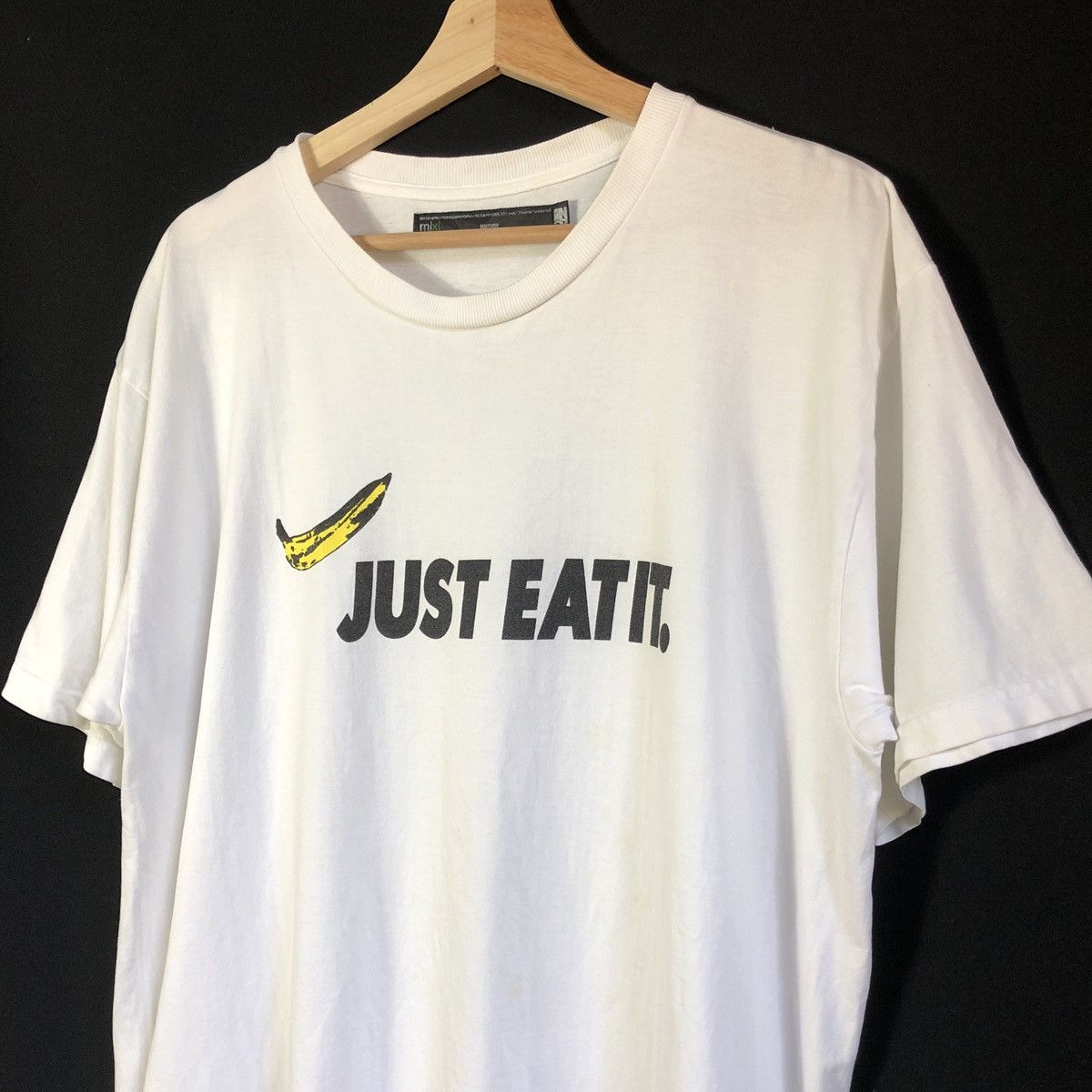 Vintage - Rare! Dunk Banana Swoosh Just Eat Brth Breath x D77 Tshirt - 2