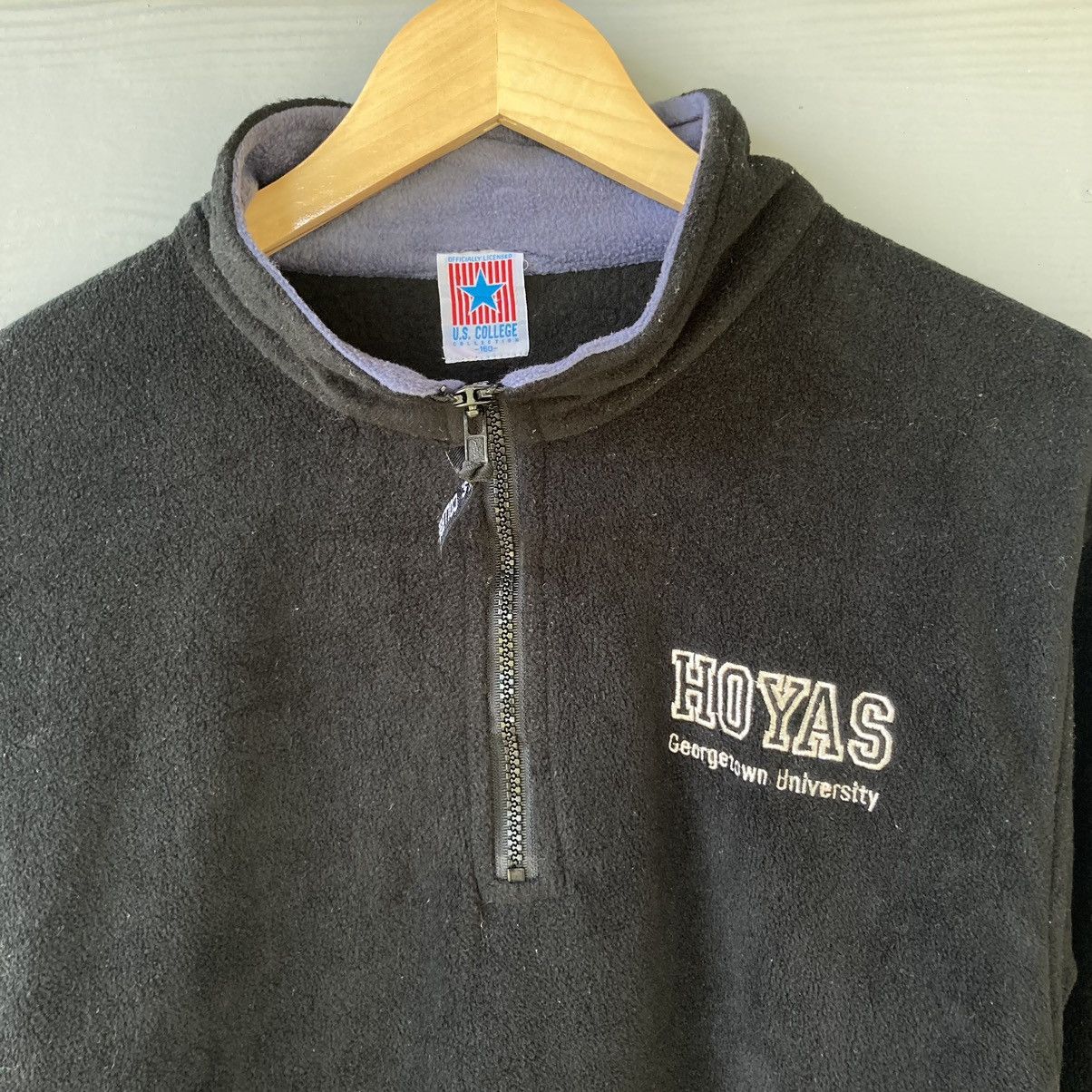 Vintage Hoyas Georgetown University Fleece Sweater - 4