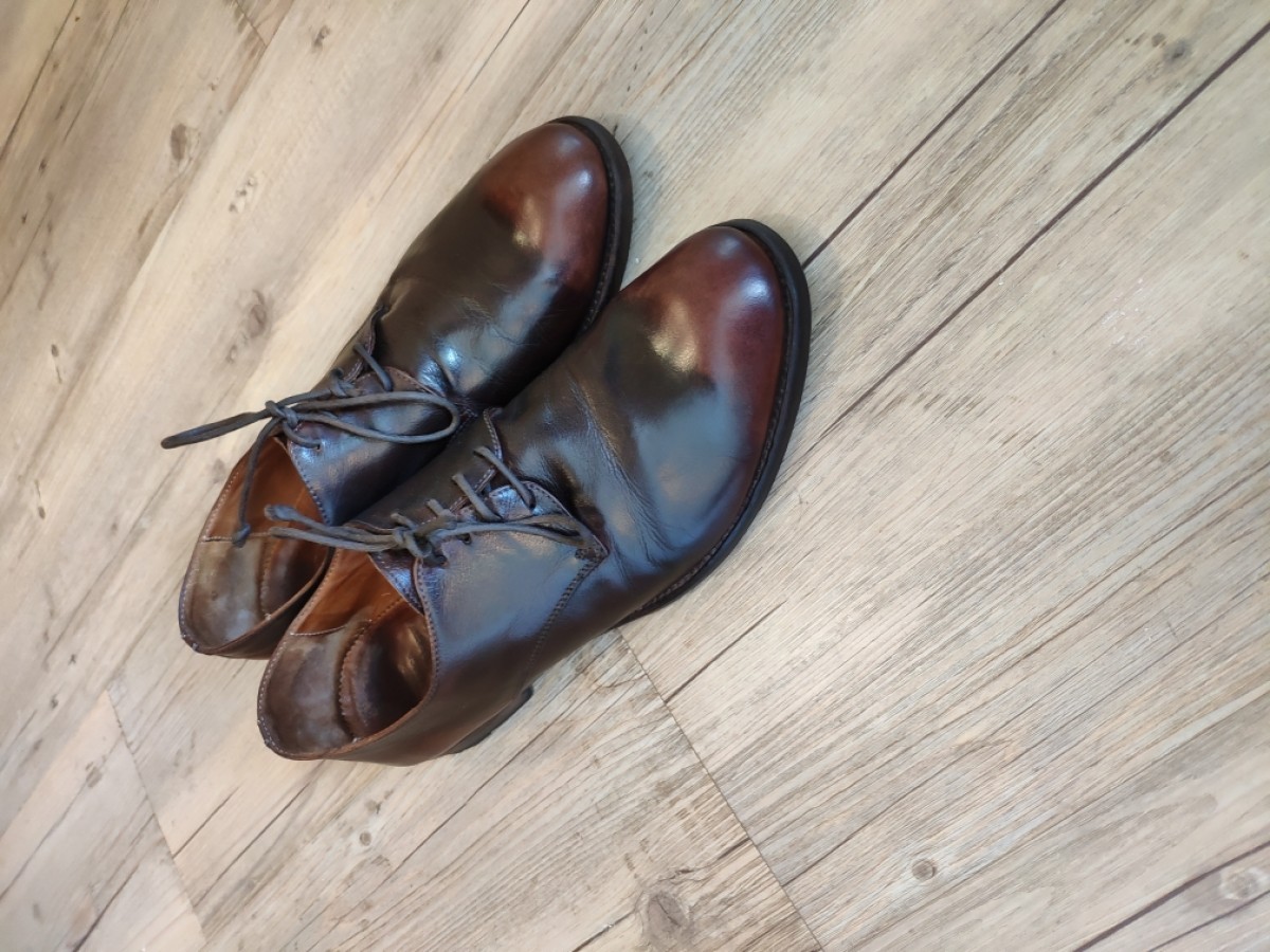 Officine Creative - Two tone oxford shoes.Like Berluti or Dior oxfords - 1