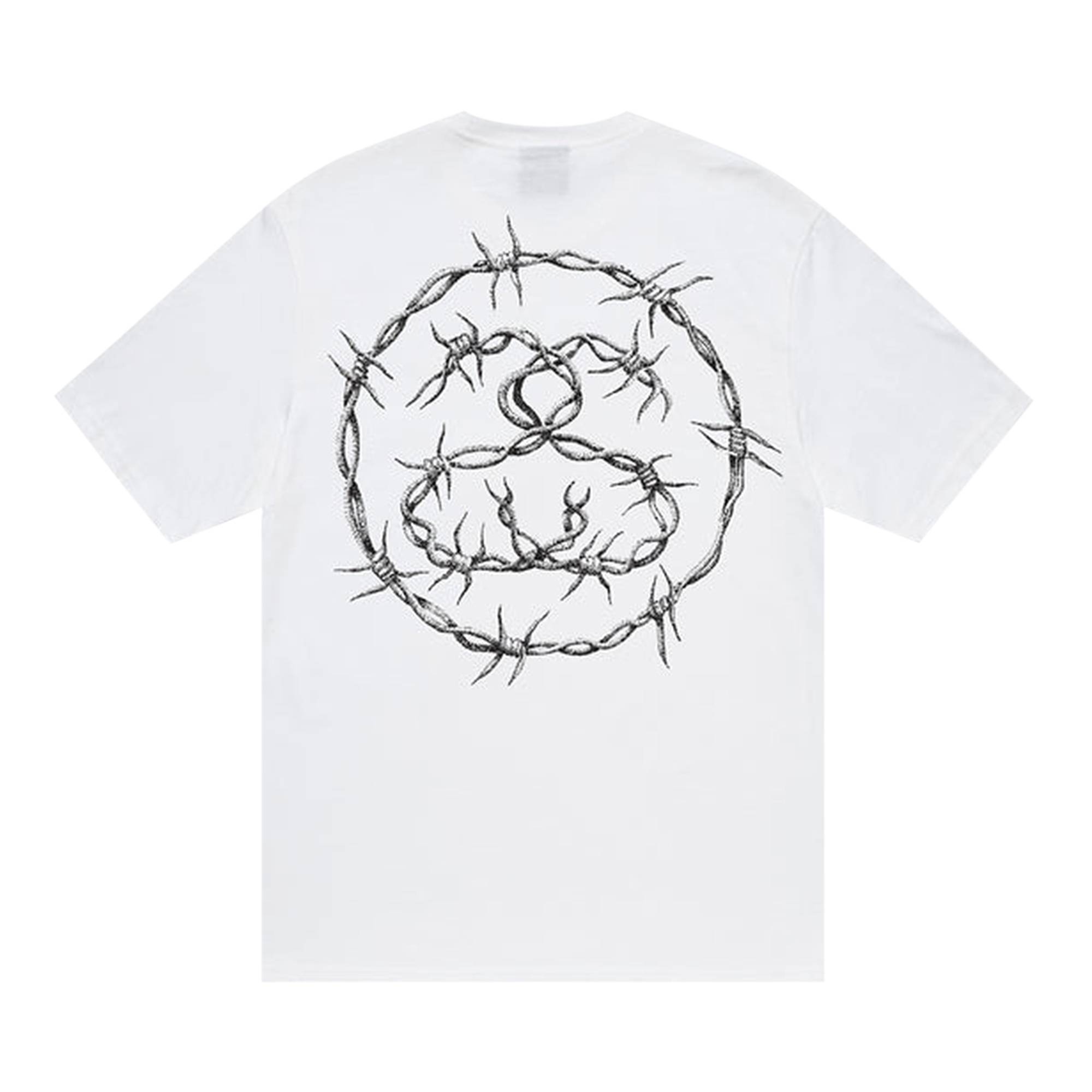 Stussy Barb Tee 'White' - 2