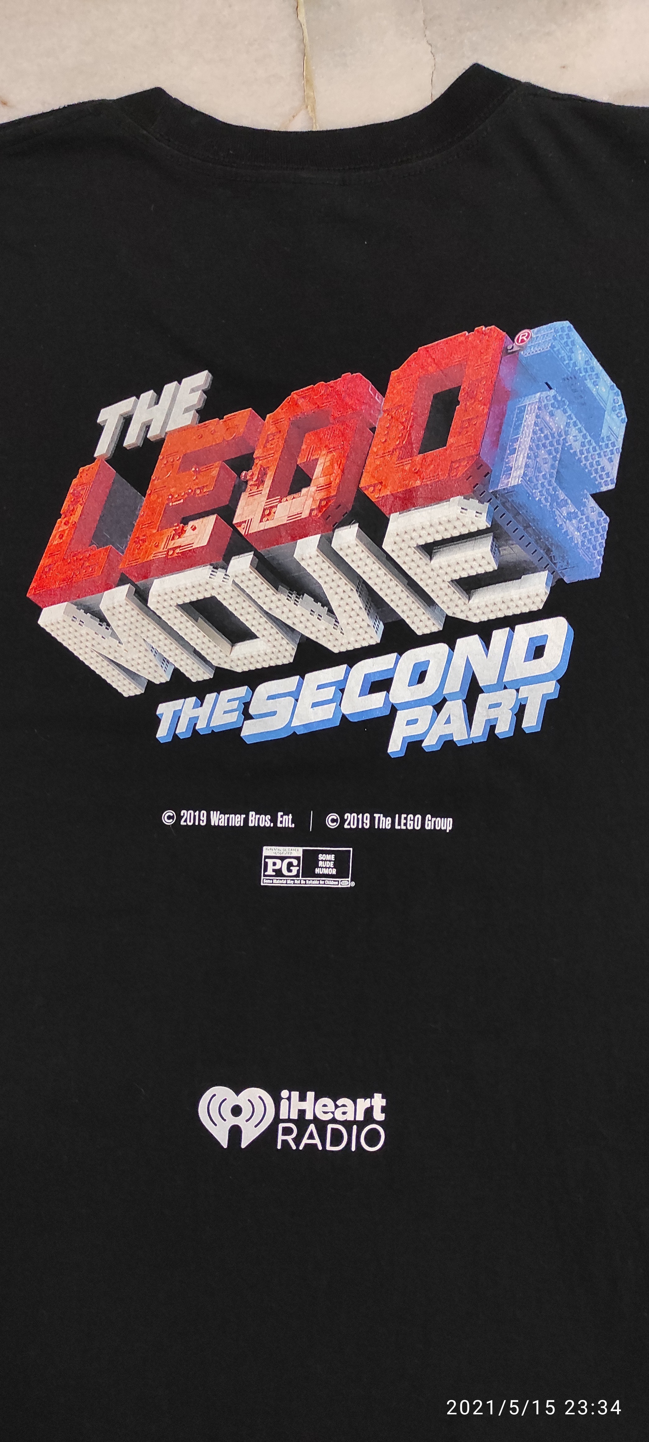 Movie - 2019 The LEGO MOVIE 2 Warner Bros Ent. Staff tee - 6