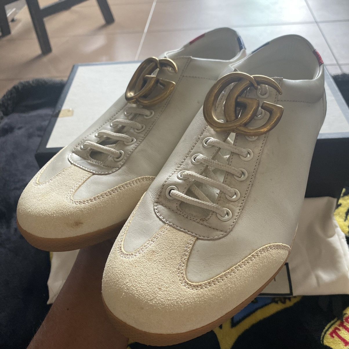 GUCCI GG MARMONT LOW-CUT SNEAKERS - 8