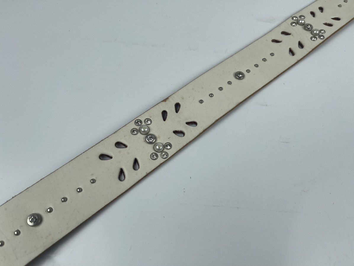 Genuine Leather - studded leather belt tc22 - 5