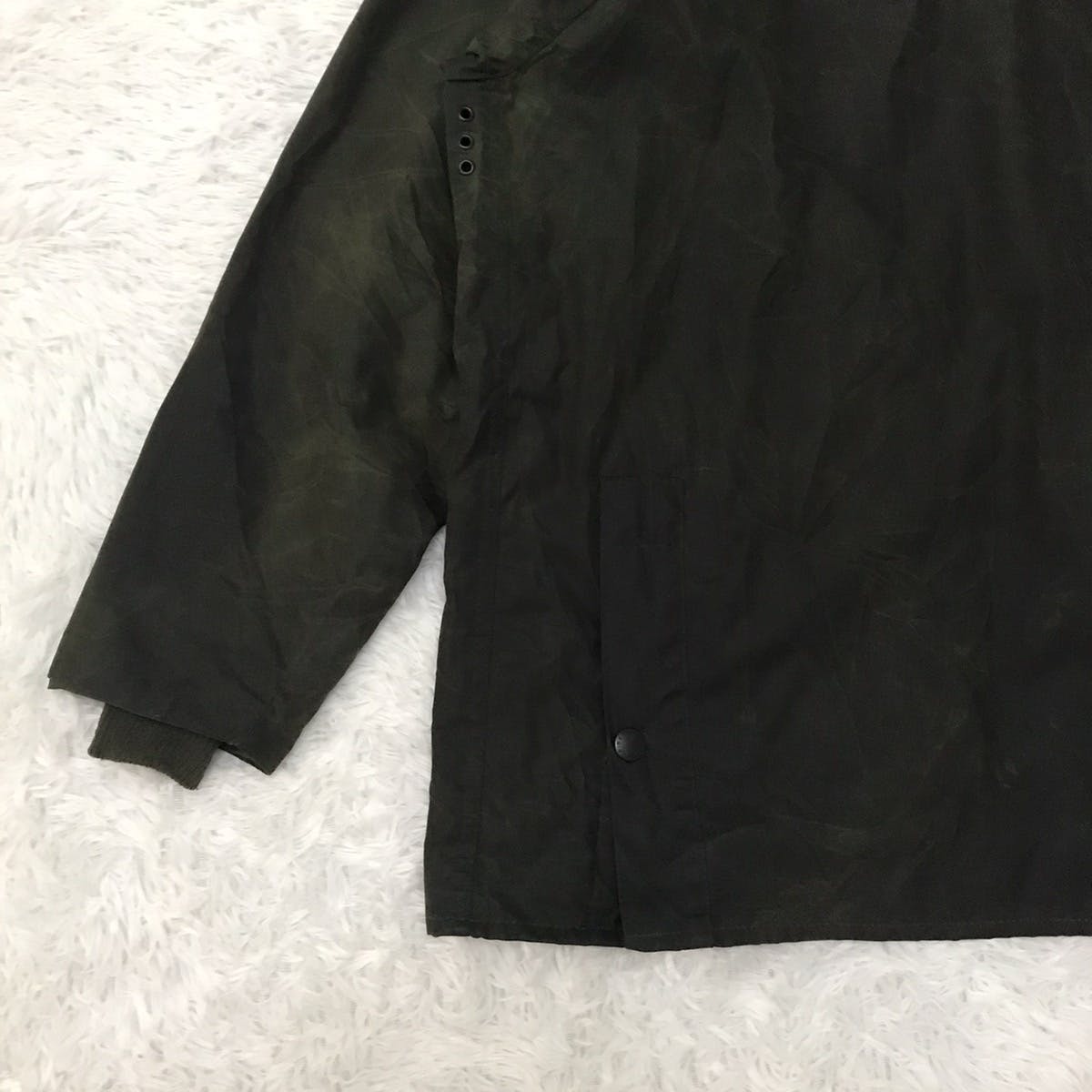 Barbour Wax A100 Bedale Jacket Made in England - 7