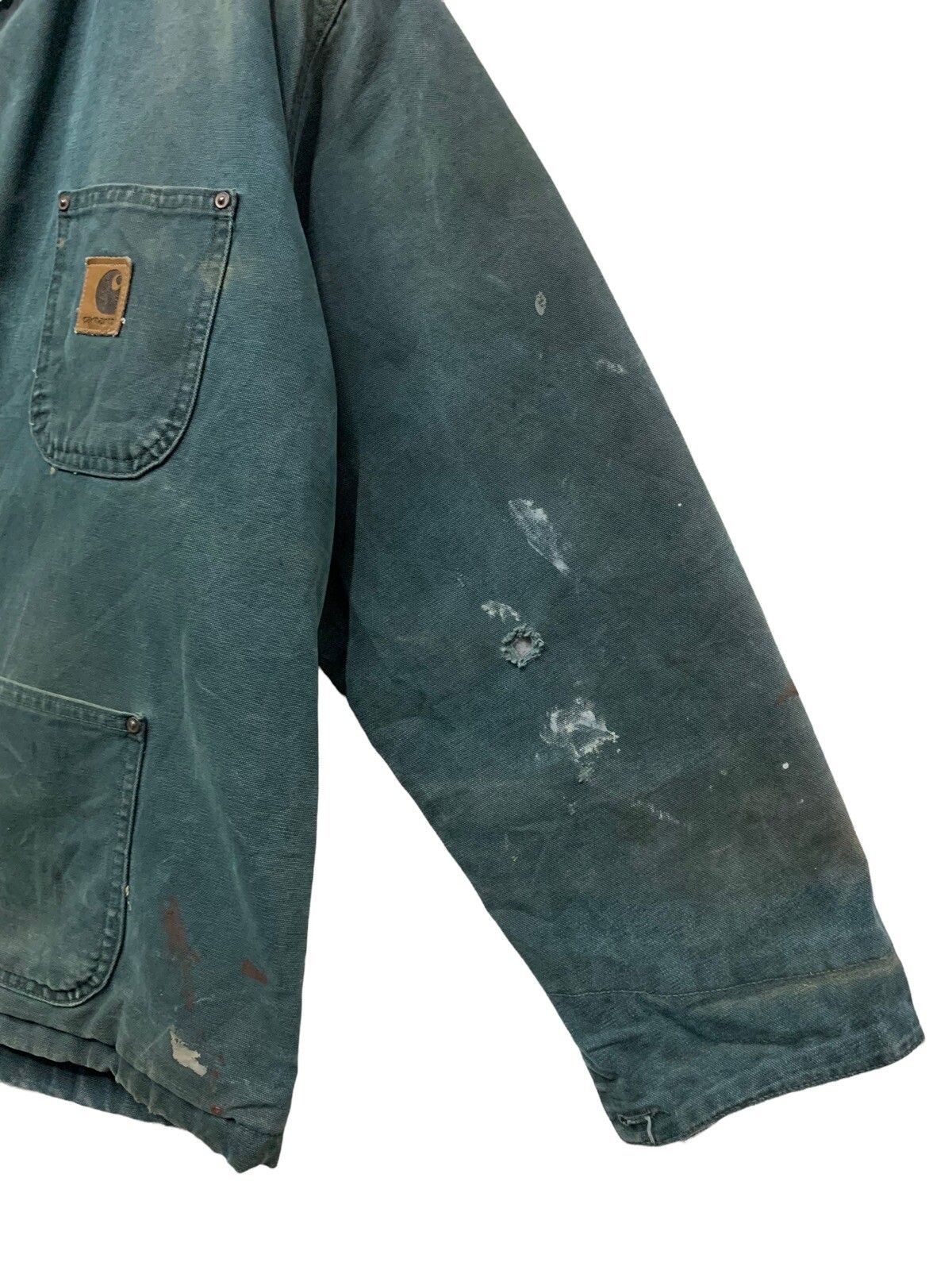 🔥DISTRESSED CARHARTT WORKERS CHORE JACKETS - 9