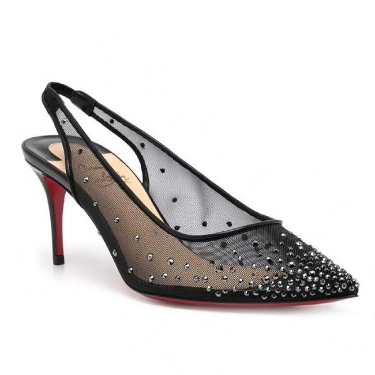 Follies Strass leather heels - 2