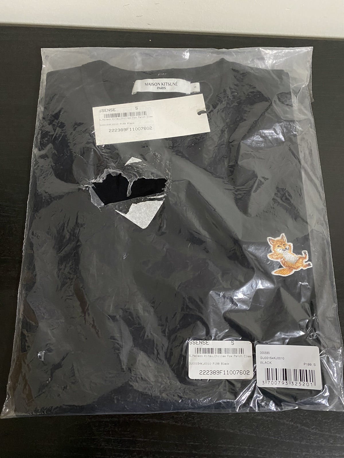 Maison Kitsune Black Chillax Fox T-Shirt - 2