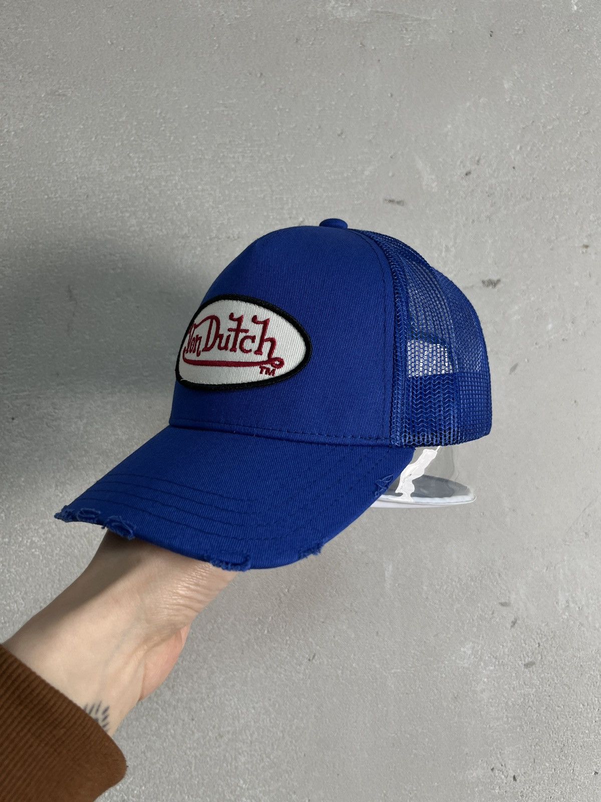 Hype - Deadstock Von Dutch Blue Trucker Hats Adjustable Womens - 3