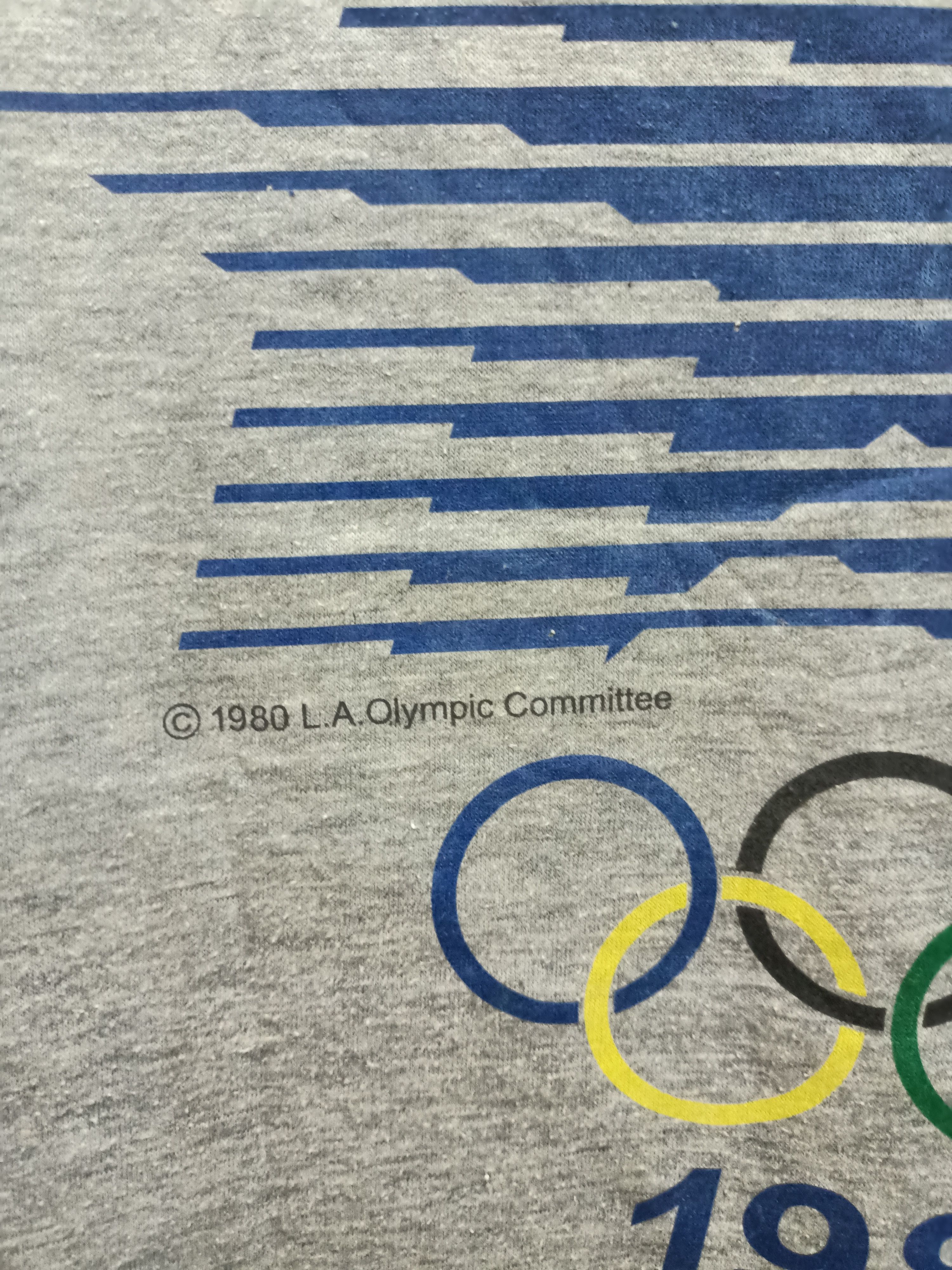Rare Vintage 1984 Olympics Los Angeles Graphic Tee - 7