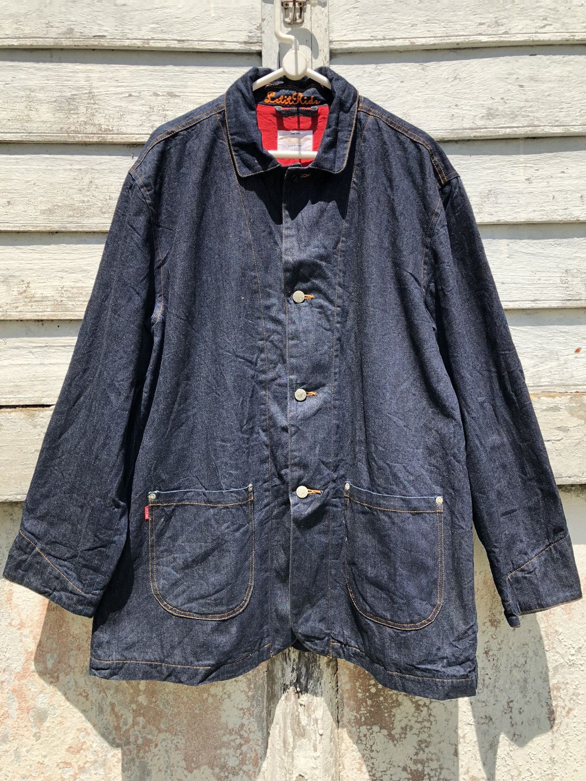 Japanese Brand - Let it Ride 20oz Denim Jacket Cotton Lining - 1