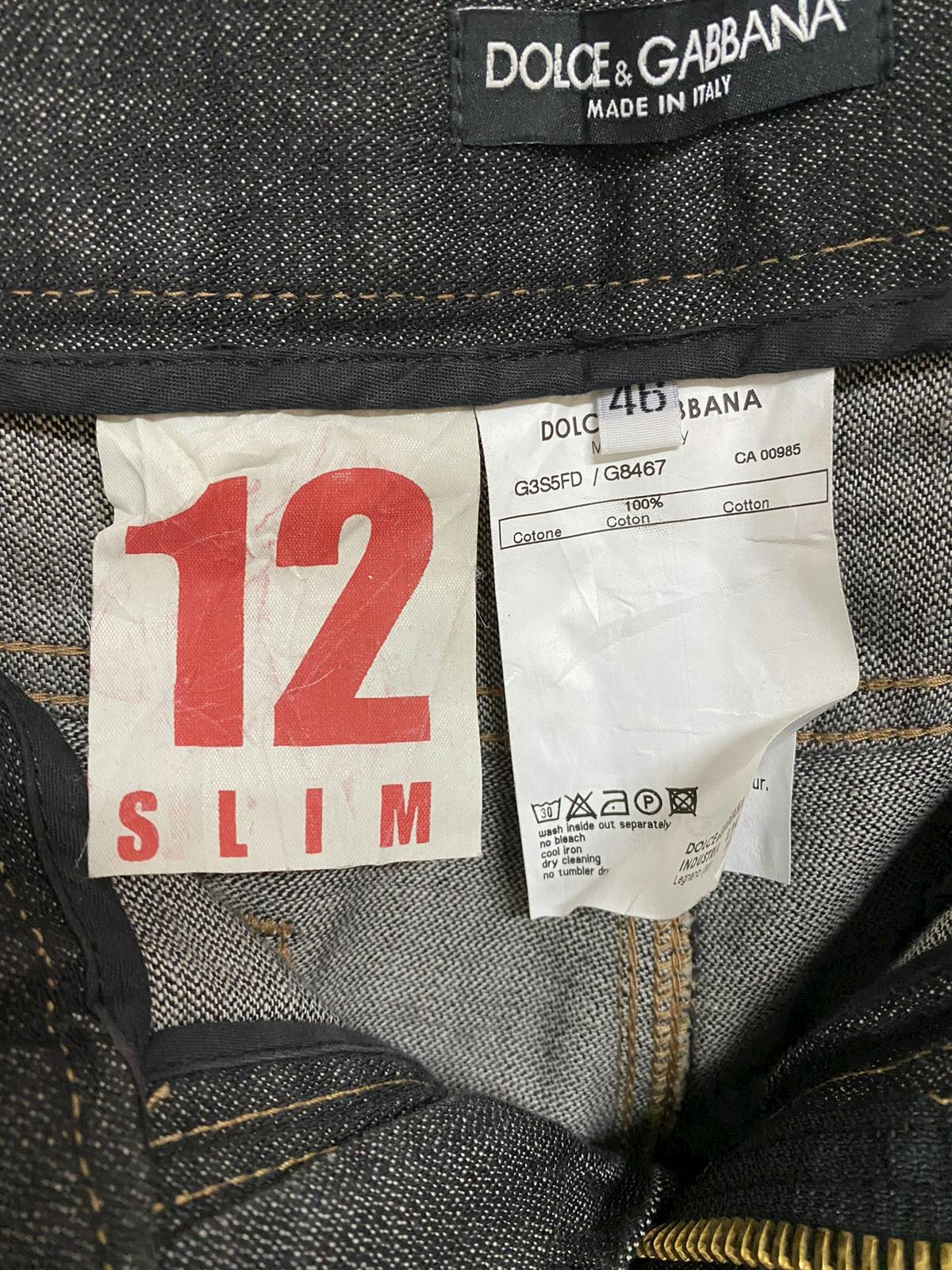 Dolce & Gabbana D&G Slim Denim Jeans - 12