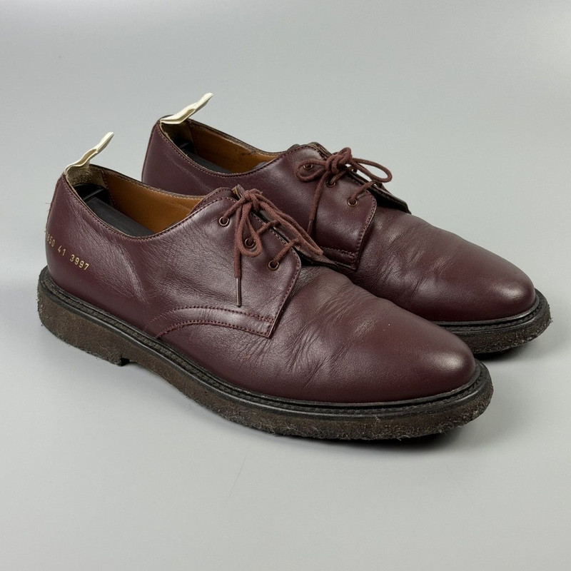 Common Projects - Cadet Leather Derby Shoes - 1