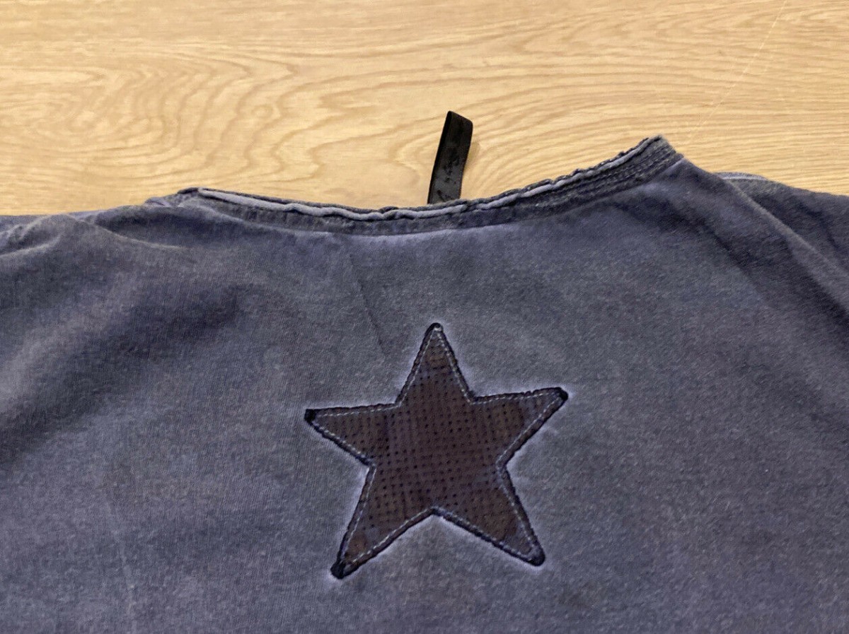 Giorgio Brato - Distressed Blue Washed T-Shirt S M - 8