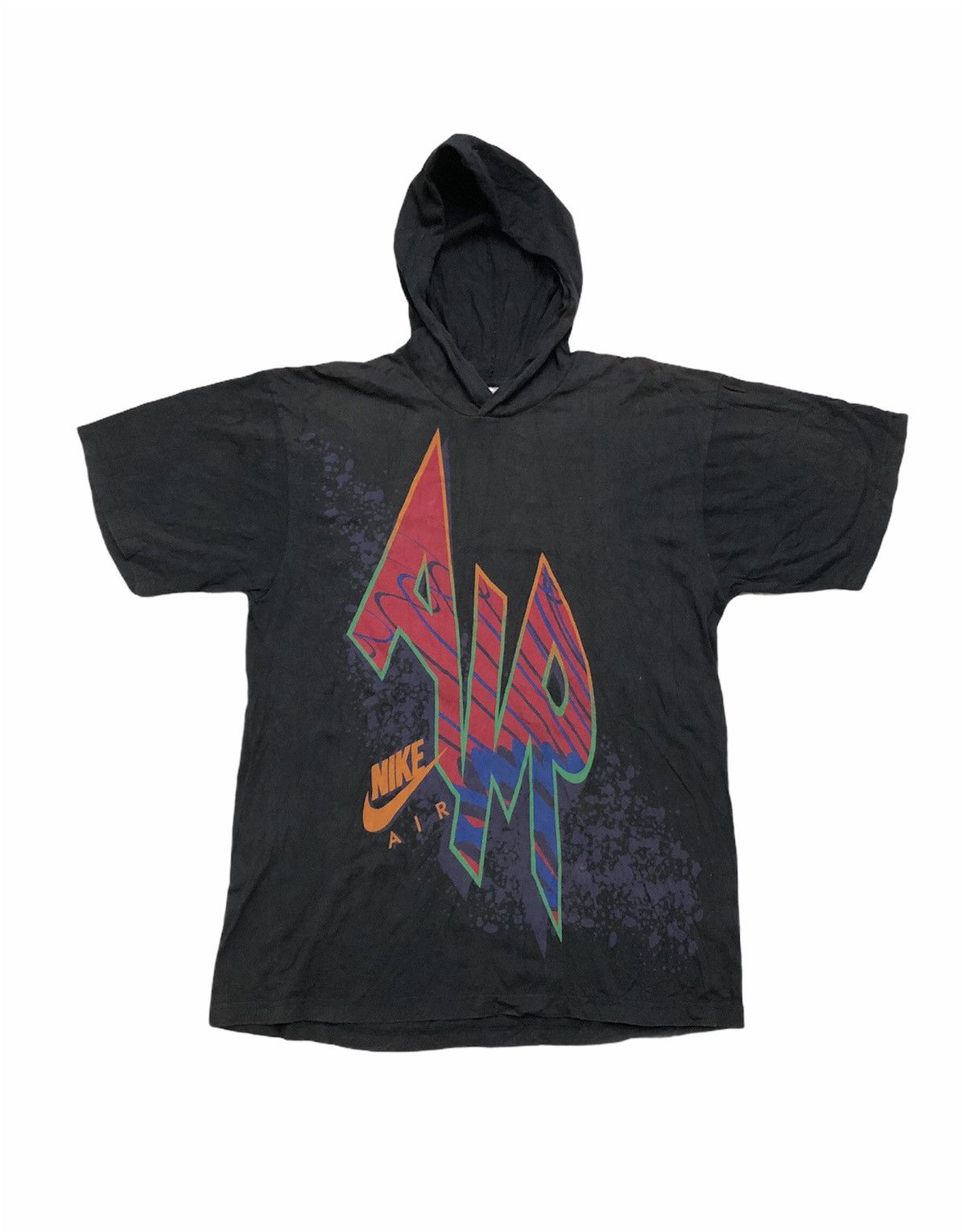 Vintage Nike Air Multicolor Hoodie T-Shirt - 1