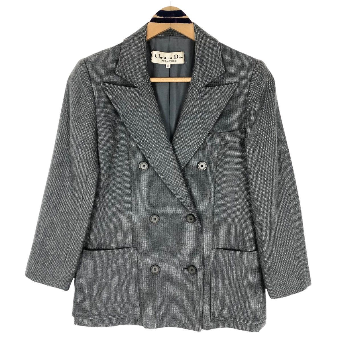 Designer - Vintage Christian Dior Prêt-A-Porter Women’s Wool Coat - 1