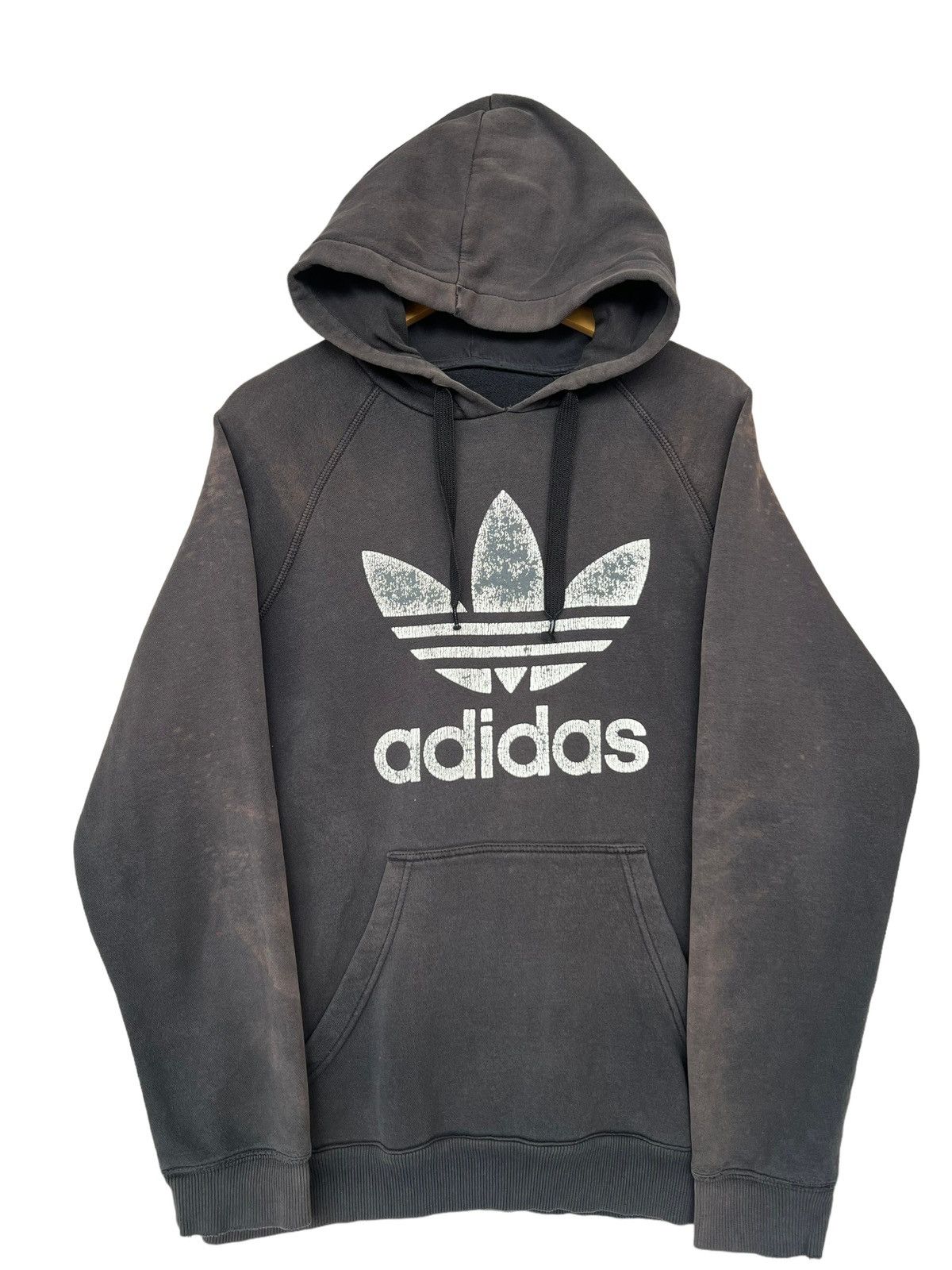 Adidas Distressed Ripped Sunfaded Hoodie - 2