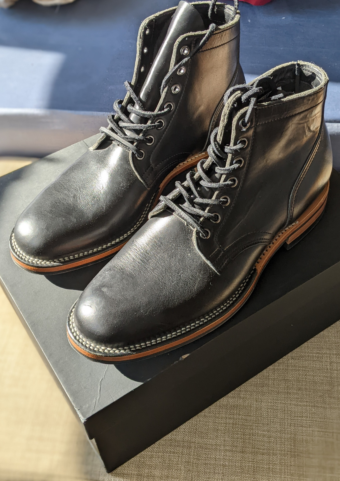 Viberg Service Boot Black Chromexcel 2030 8.5 E  - 1