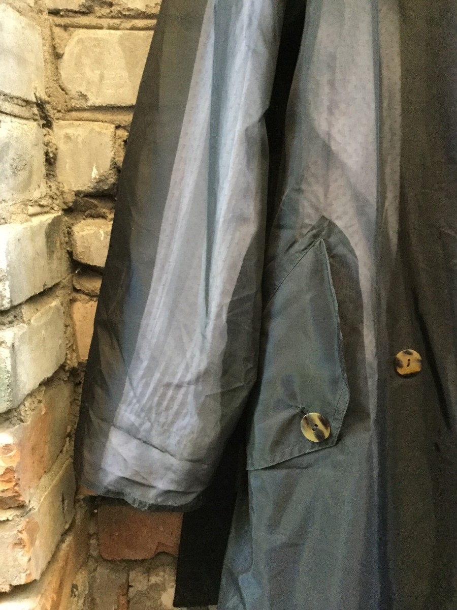 GRAIL 1987 MMM x JPG transparent trench coat - 4