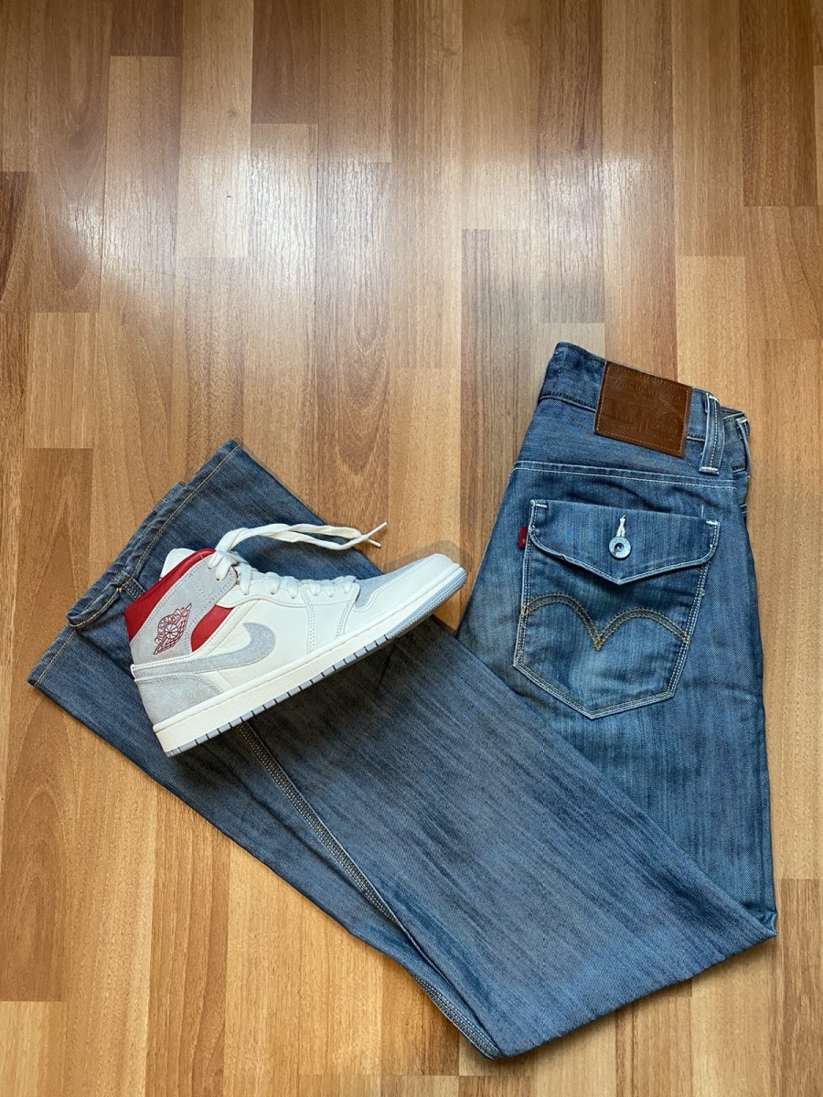 514 slim straight denim jeans - 1