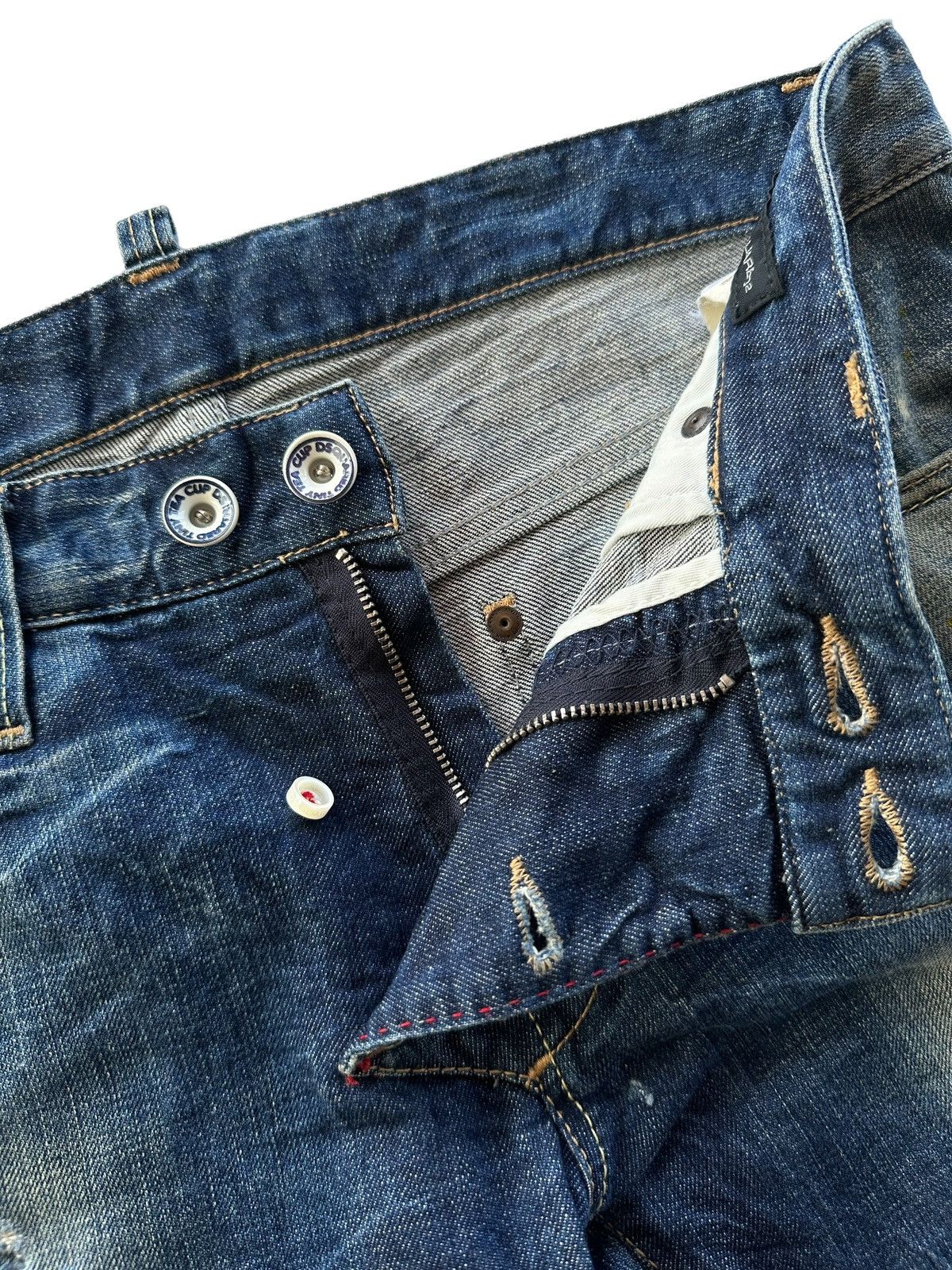 Dsquared2 Distressed Denim Jeans - 14