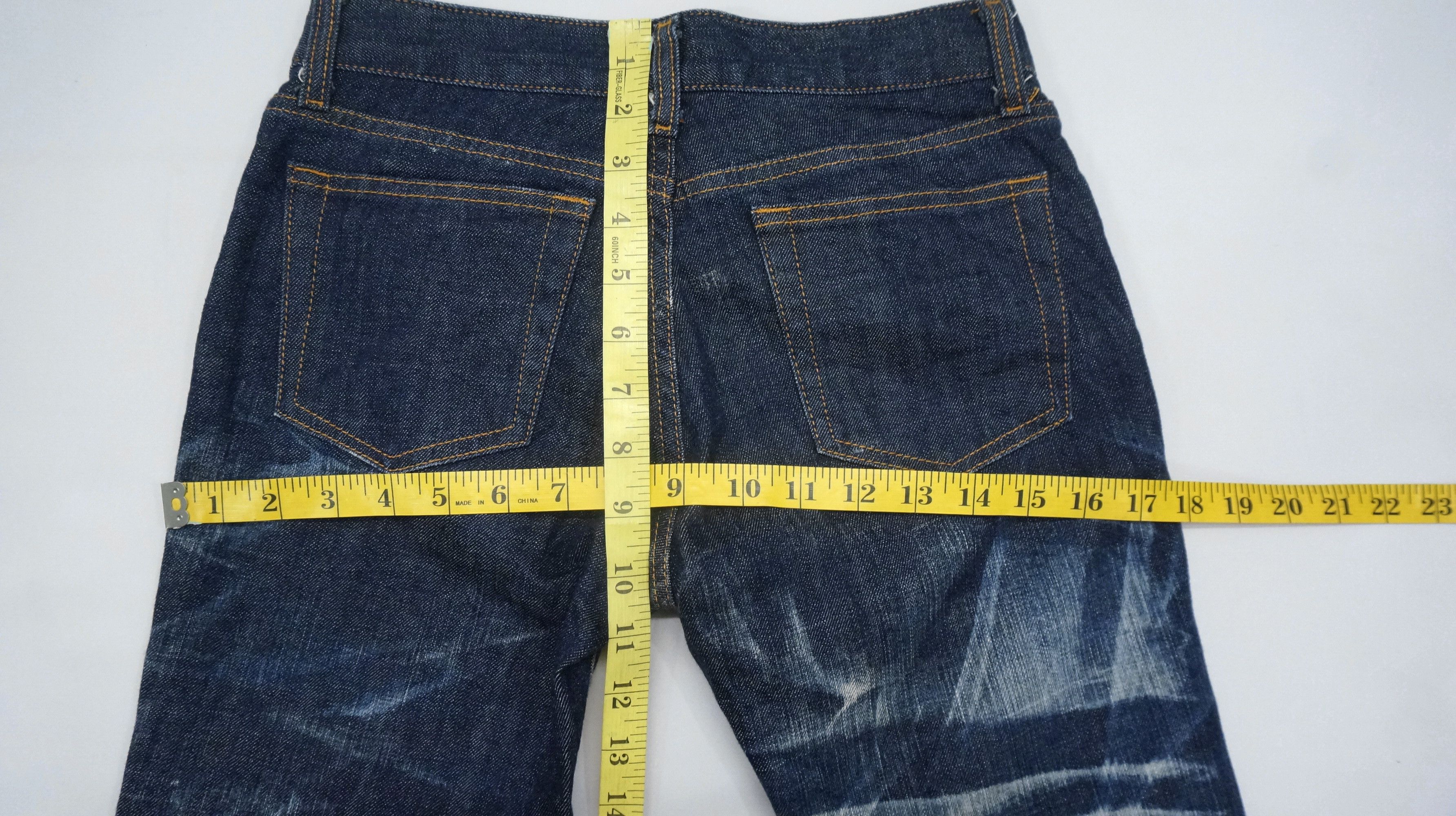 🔥🔥 UNIQLO Acid Wash Skinny Bootcut Jeans - 13