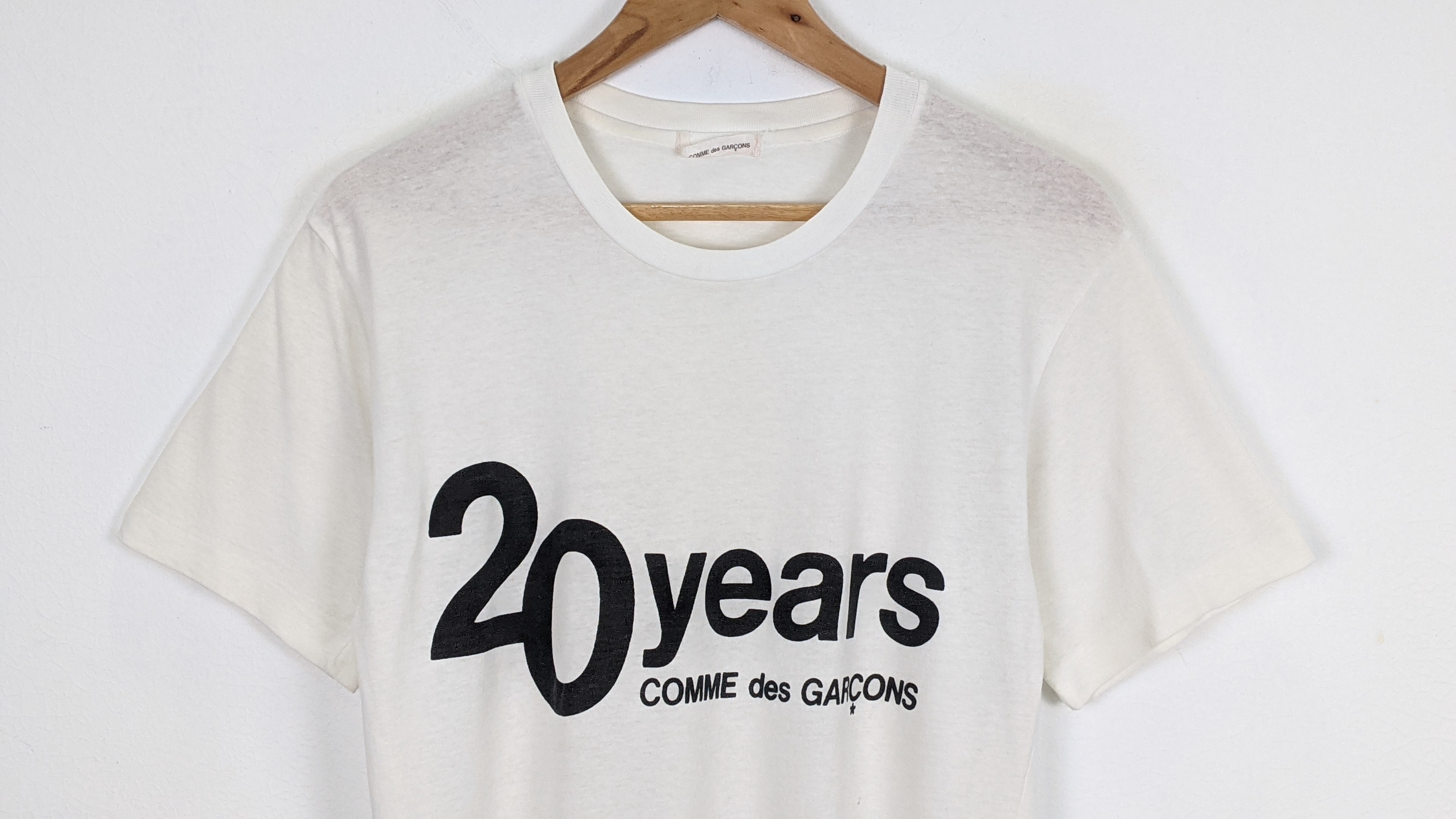 Vintage Comme des Garcons CDG 20th years 90s AD 1992 shirt