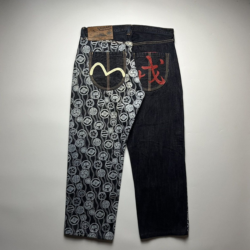 Yamane Industries - Evisu Split-Leg Selvedge Denim Jeans - 1
