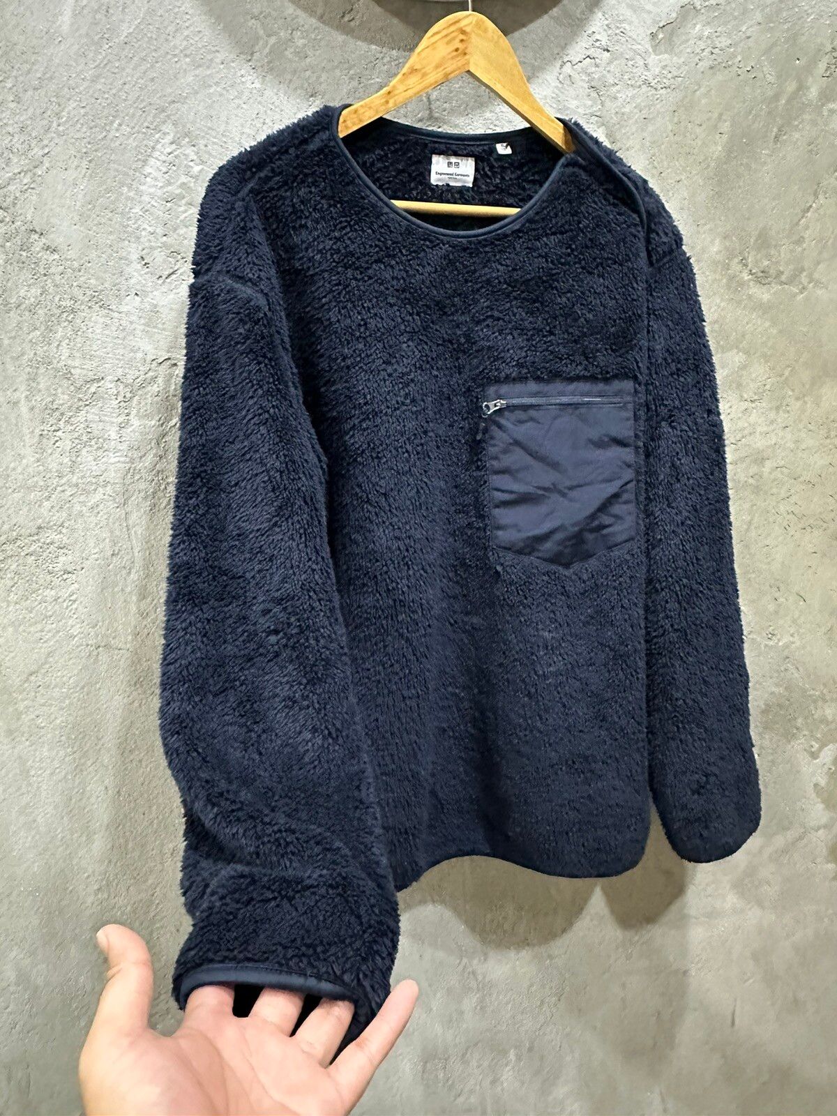 Uniqlo x Engineered Garments Fleece Pullover Navy - 6