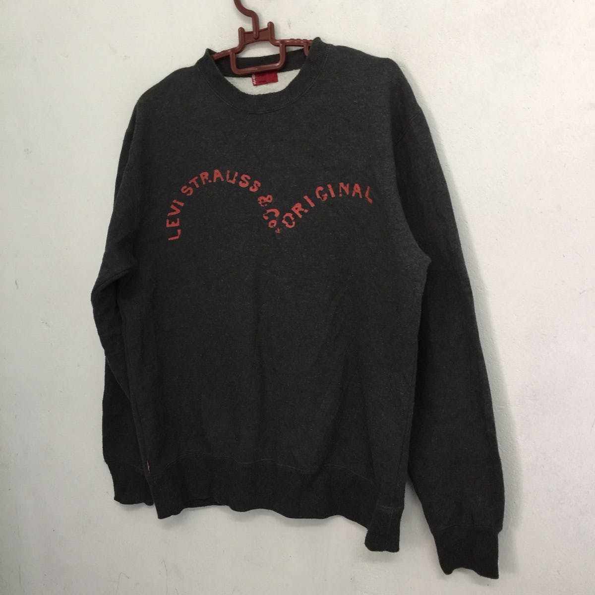 Vintage Levis Sweatshirt Levi Strauss & Co Levis Red Tab - 2