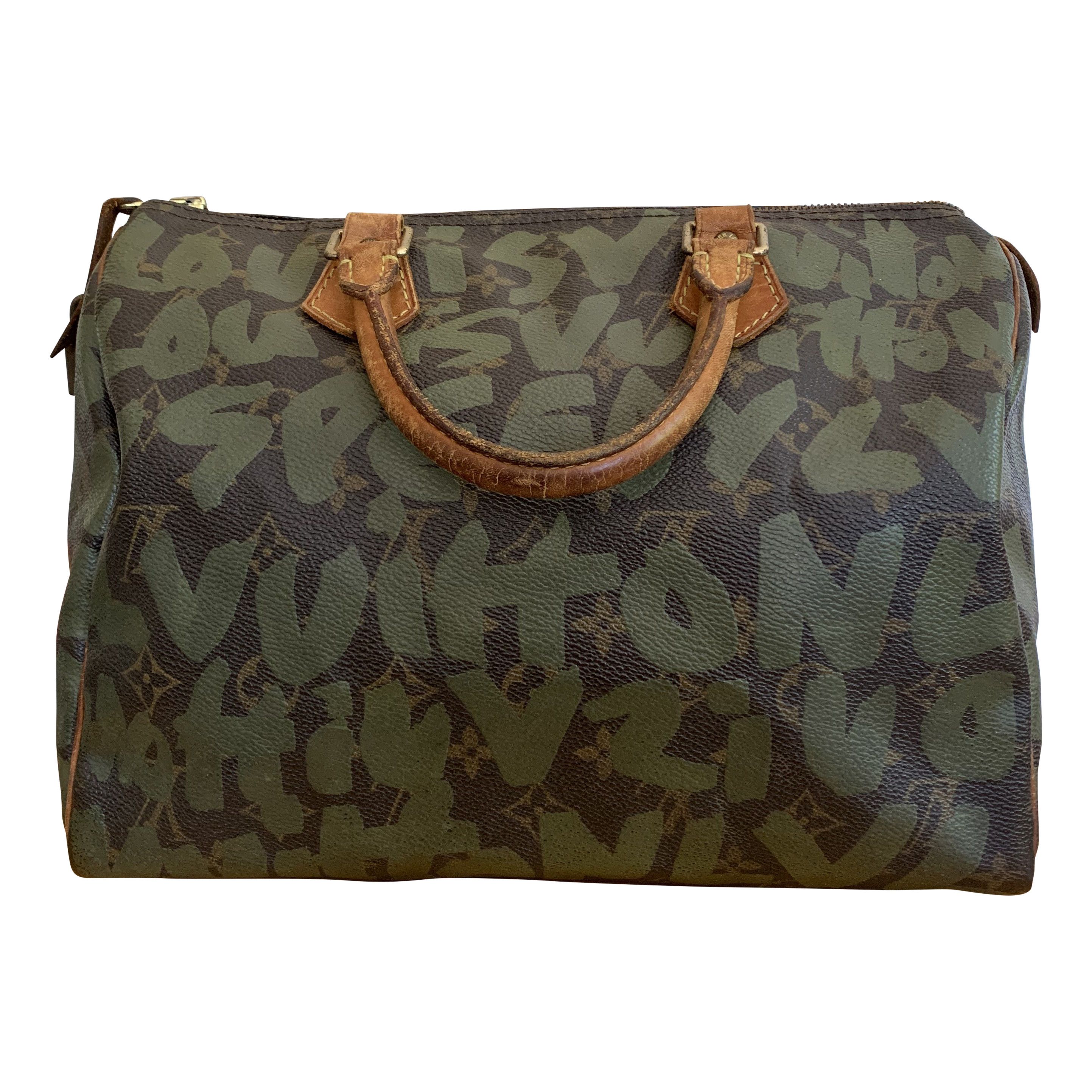 S/S 2001 Louis Vuitton x Sprouse Graffiti Speedy Bag - 6