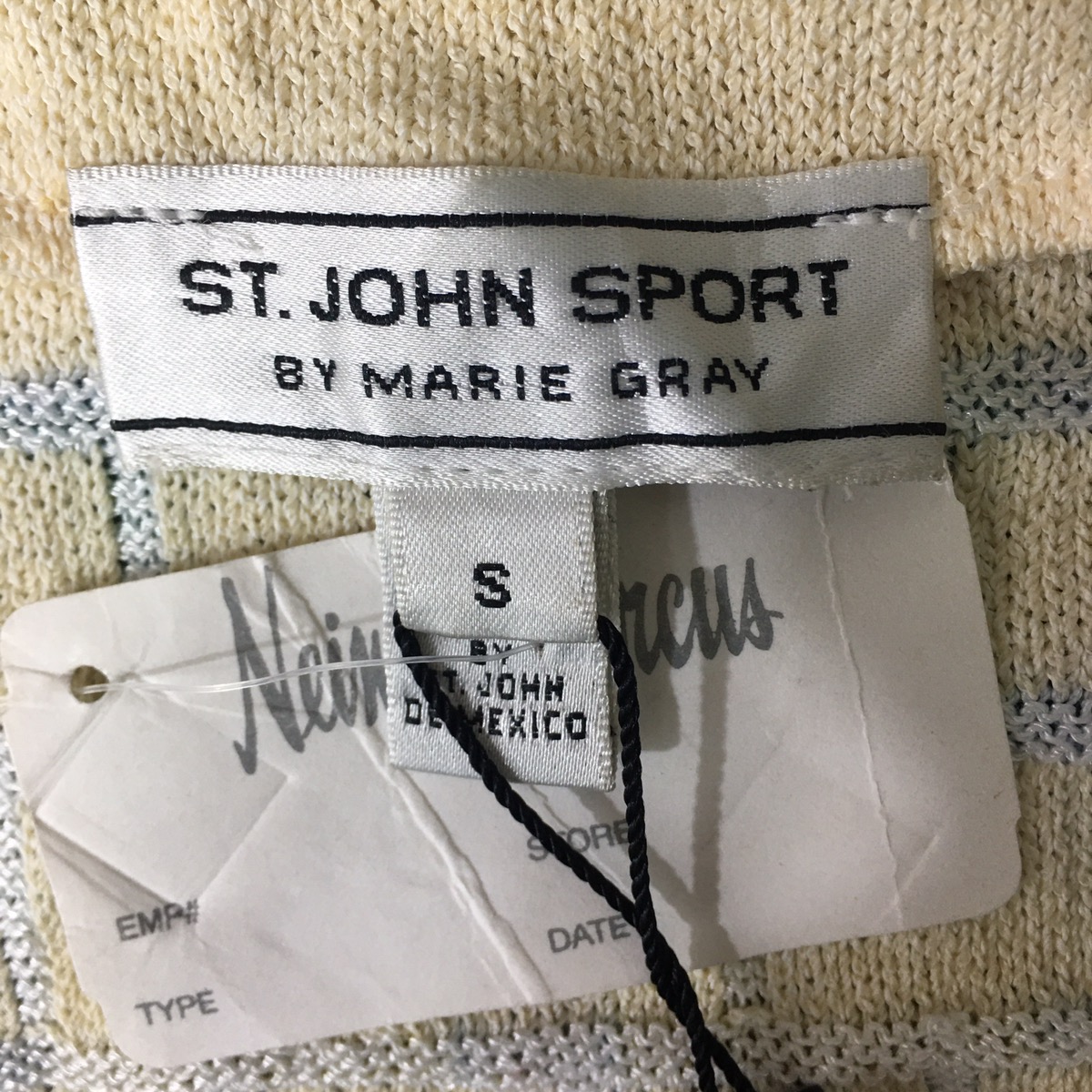 Vintage - Vtg ST. JOHN SPORT By Marie Gray Pleats Knitwear Blouse - 4