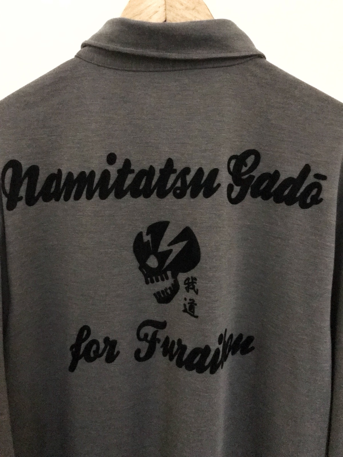 Designer - Designers NAMITATSU GADO Snap Button Down Skull Logo Shirts - 5