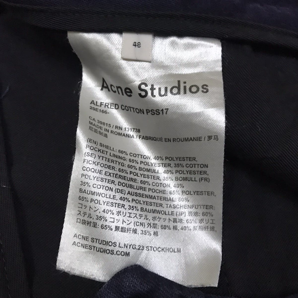 Acne Studios Khakis casual pant - 7