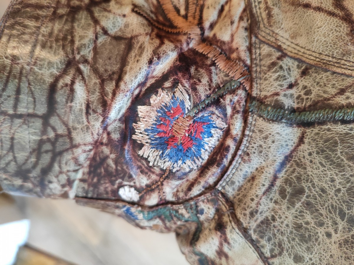 Gianni Barbato - Embroidered cowboy boots.Like Gucci or Saint Laurent boots - 5