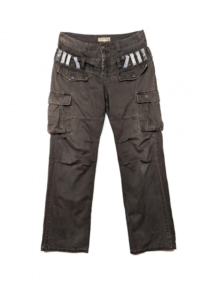 Denime - Denim Lab Japan Double Waist Cargo Khakis Bottom Pant - 1
