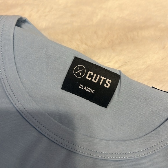 Cuts Clothing - Cuts Rival Tee Classic-fit Cotton PYCA - Sky - 6